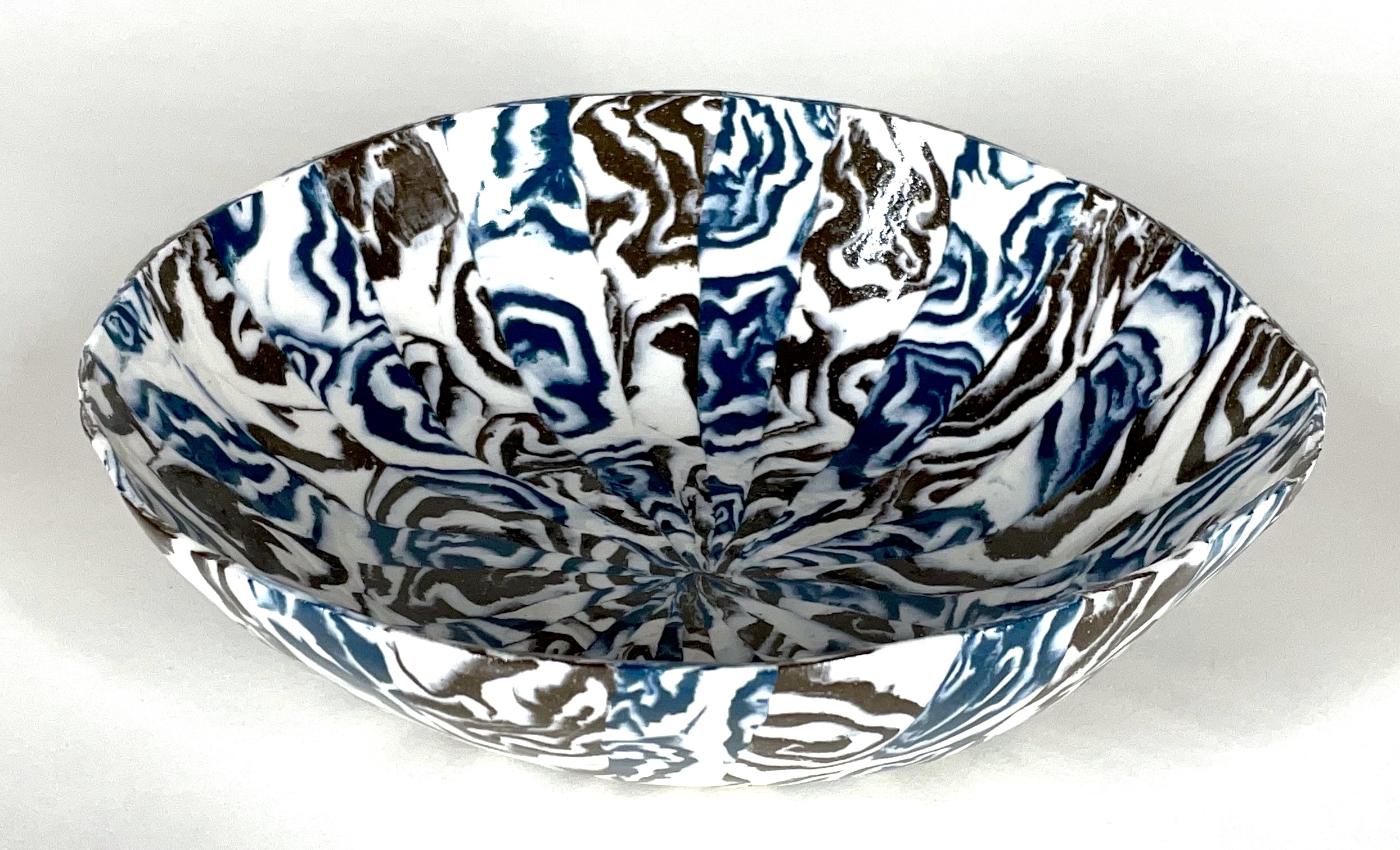 Medium Marbled Bowl [$280]