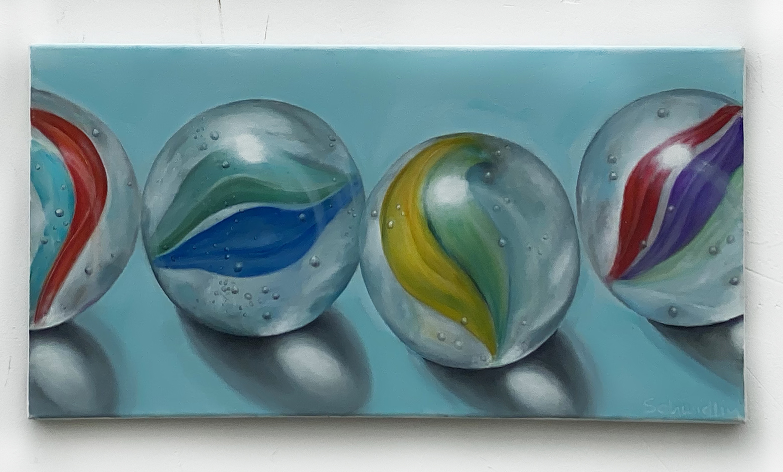 oil on canvas, 30 x 60 cm