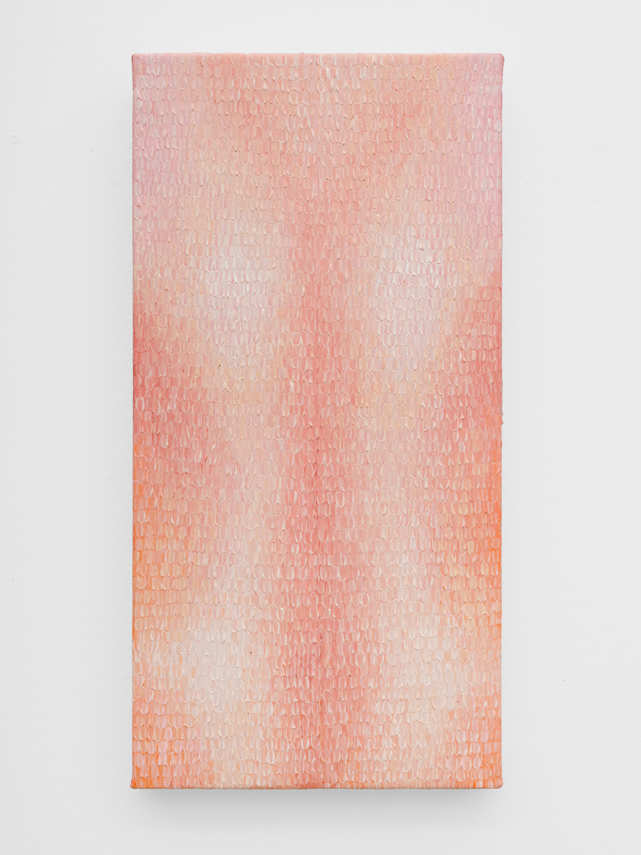 Ava McDonough, Fainting Orchid, 2025, Oil on canvas, 12 (H) x 6 (W) in