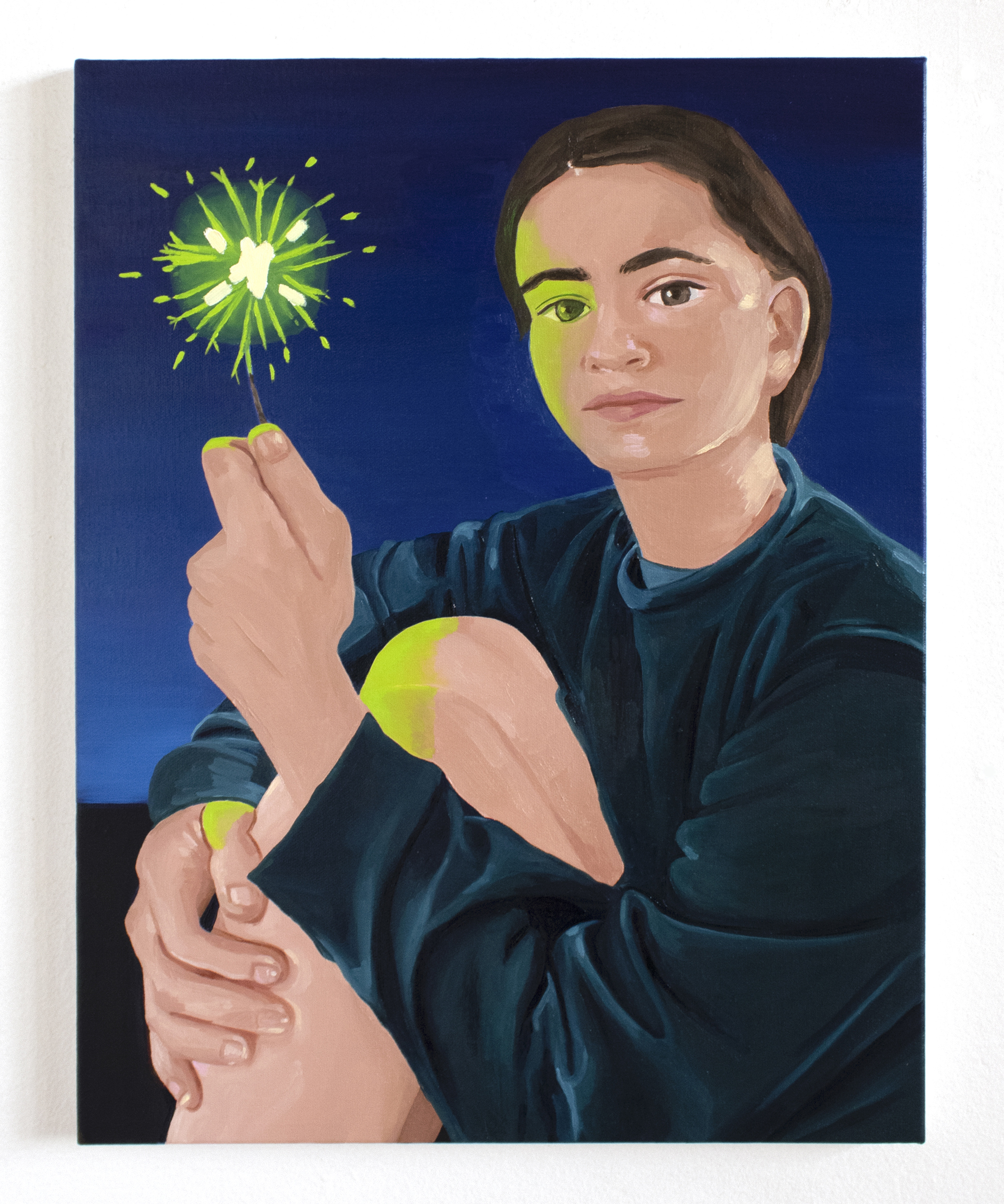 Sparkler, 2022, OIl on canvas