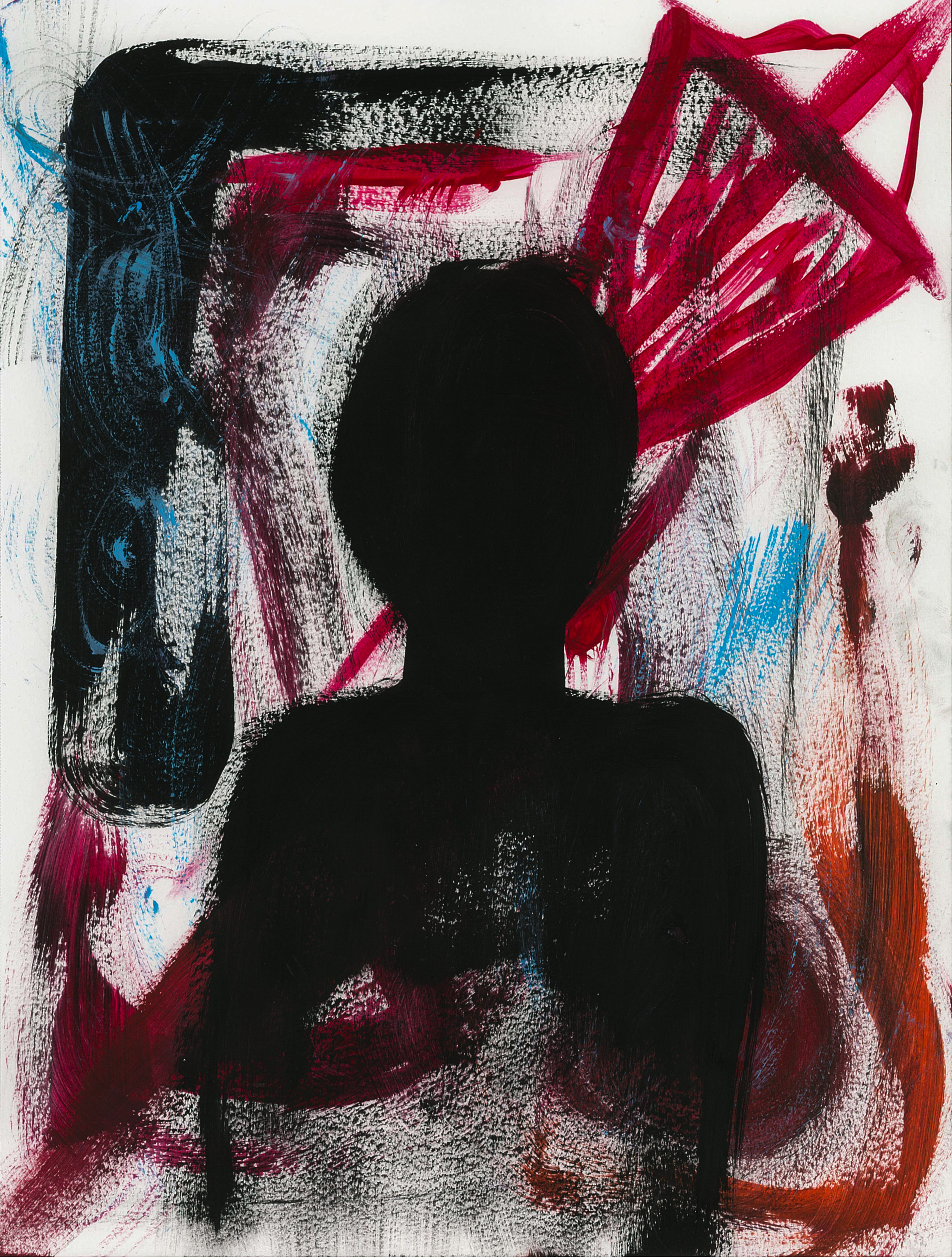 The Figure // 2021, made with acrylic paint