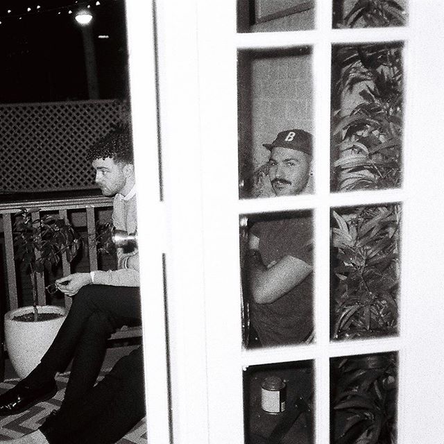 Pictures of friends taken on a Mamiya U Silver Sekor 35mm.