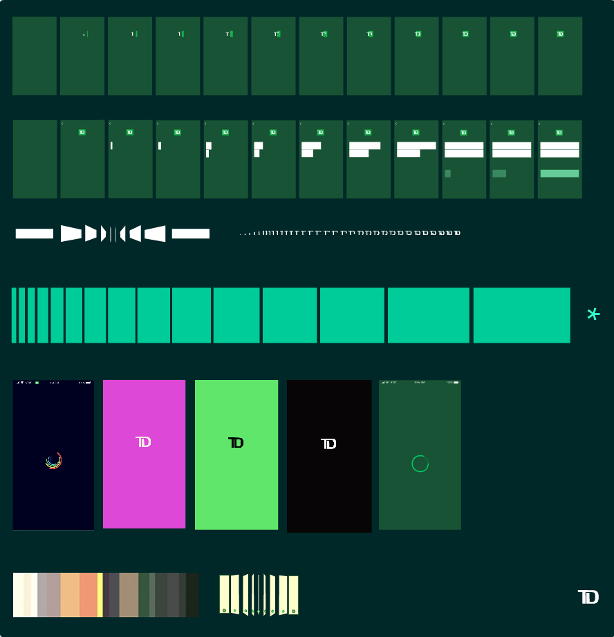 48. TD BANK Bill Pay Mobile Login Sequence Design, Created for TD Bank