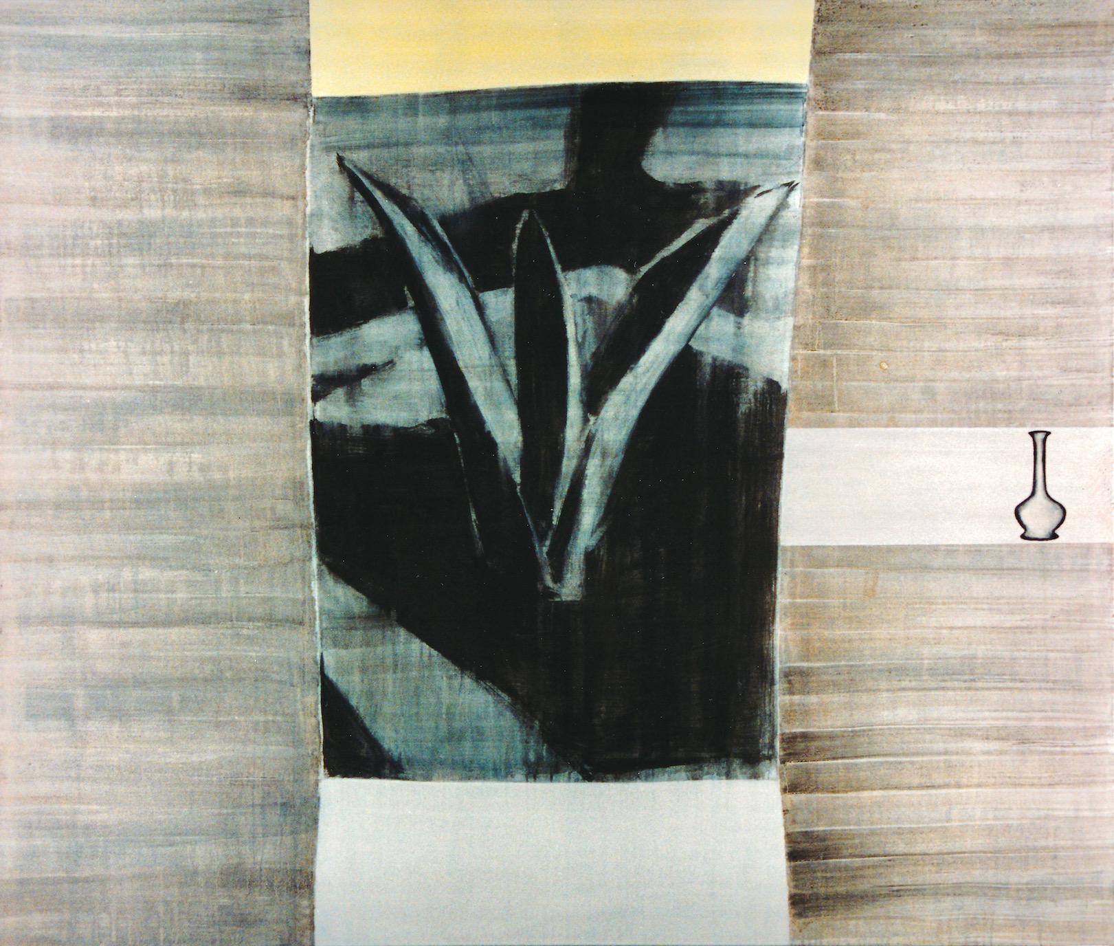 Untitled 1995, acrylic on canvas, 170 x 200 cm