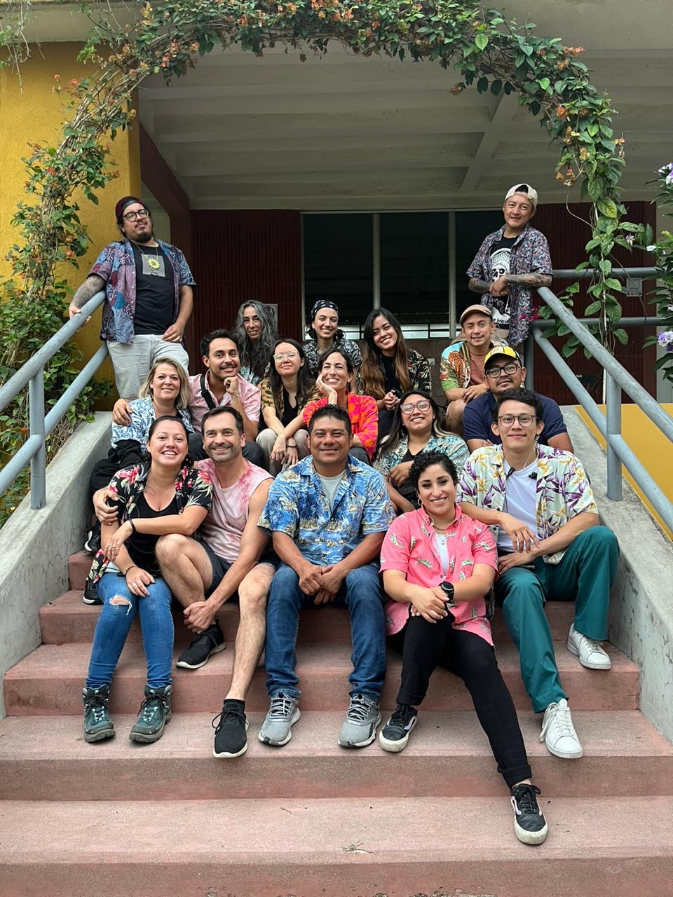 Art department team for "Mexico 86", dir. C&eacute;sar D&iacute;az