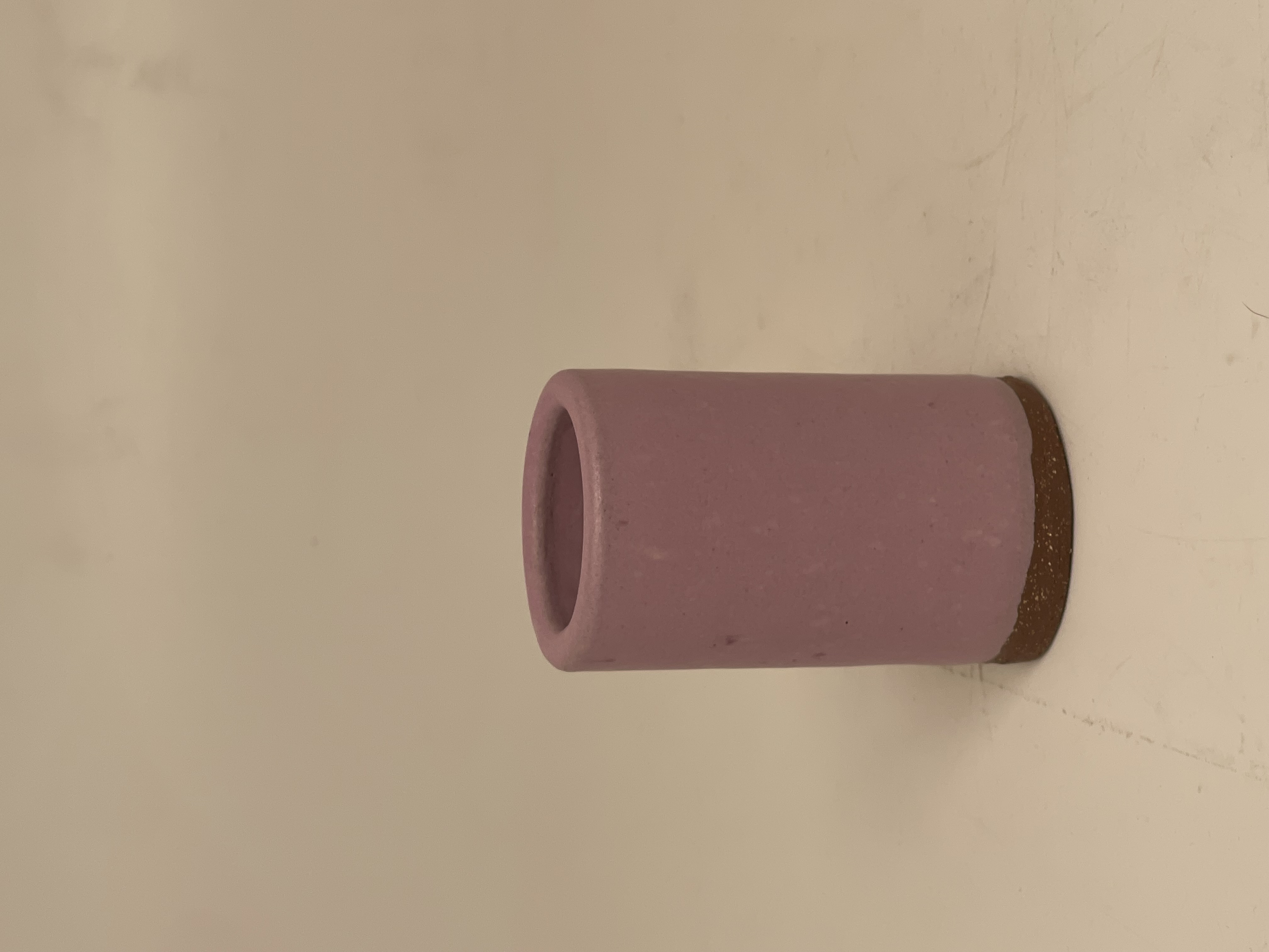 3D Printed Glazed Ceramic Tiny Vase