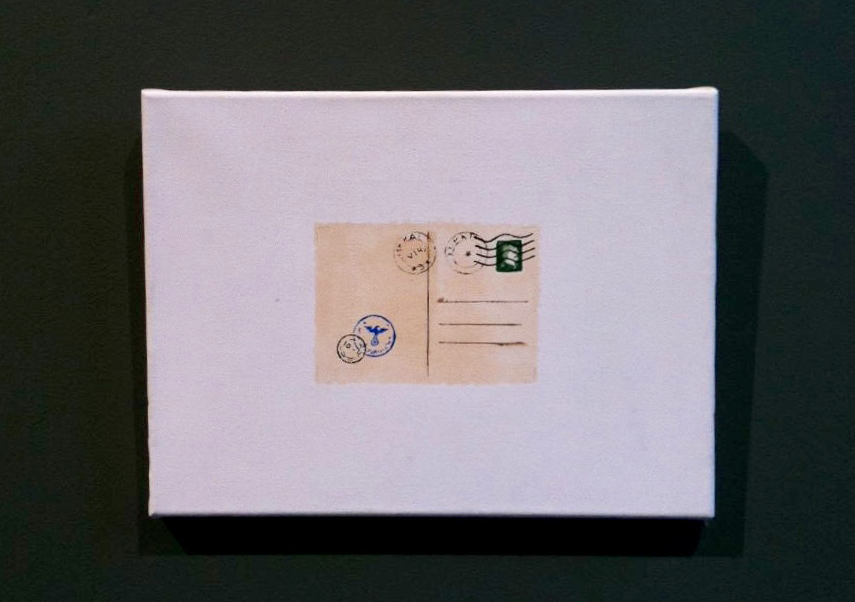 Untitled (1943), 30 x 40 cm, acrylic on canvas, 2012