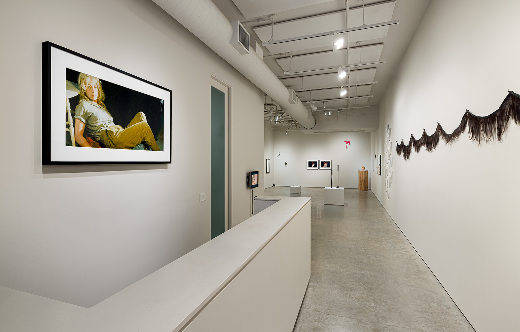 Installation view of "Care/Condition/Control," photo by Etienne Frossard.