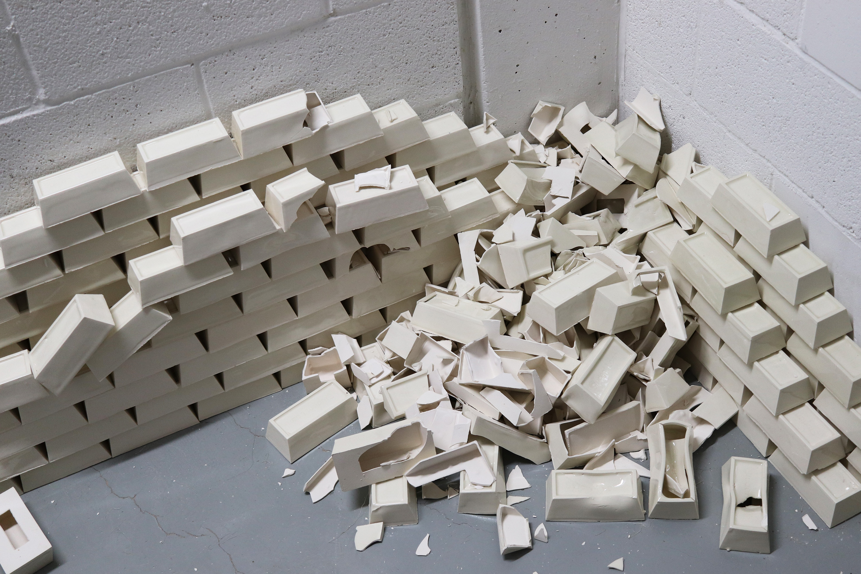 'Materialism', 2019, Ceramics