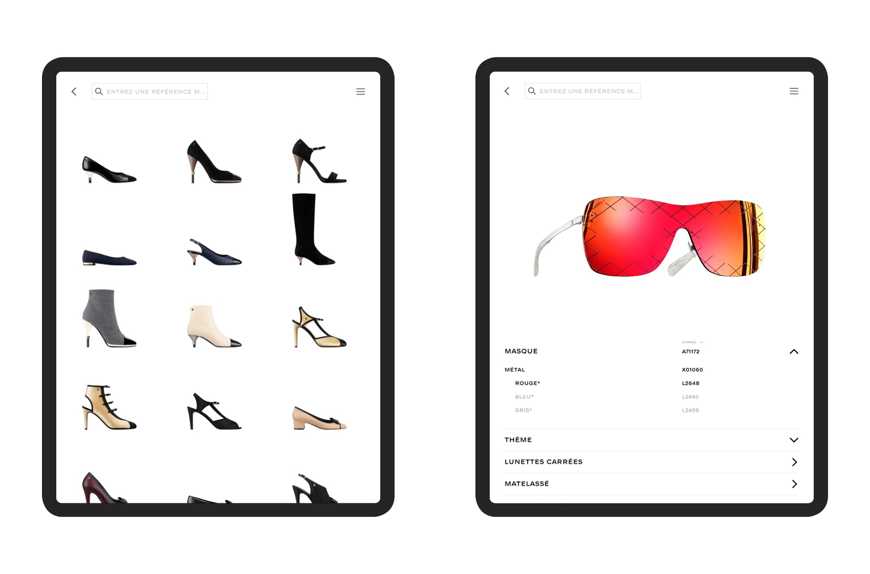 Chanel — Flagship App, UX & UI Design