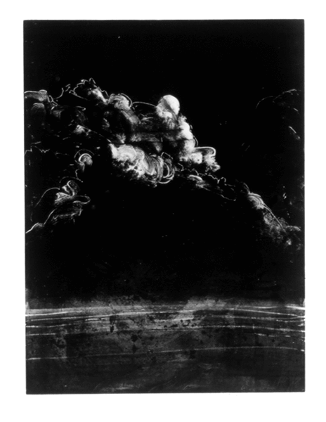 Moon 7 — 31 x 40 cm Monoprint on Arches 88 (2003)