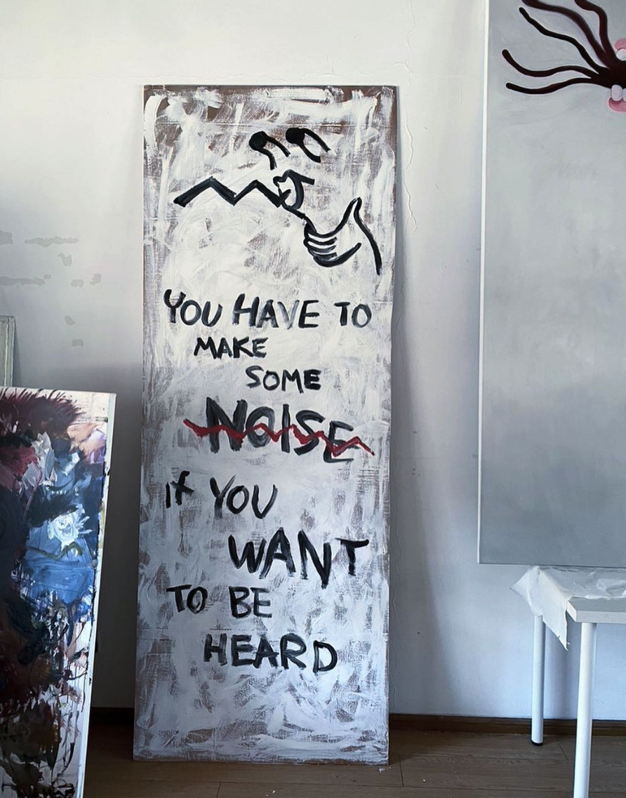 You have to make some NOISE if you want to be HEARD