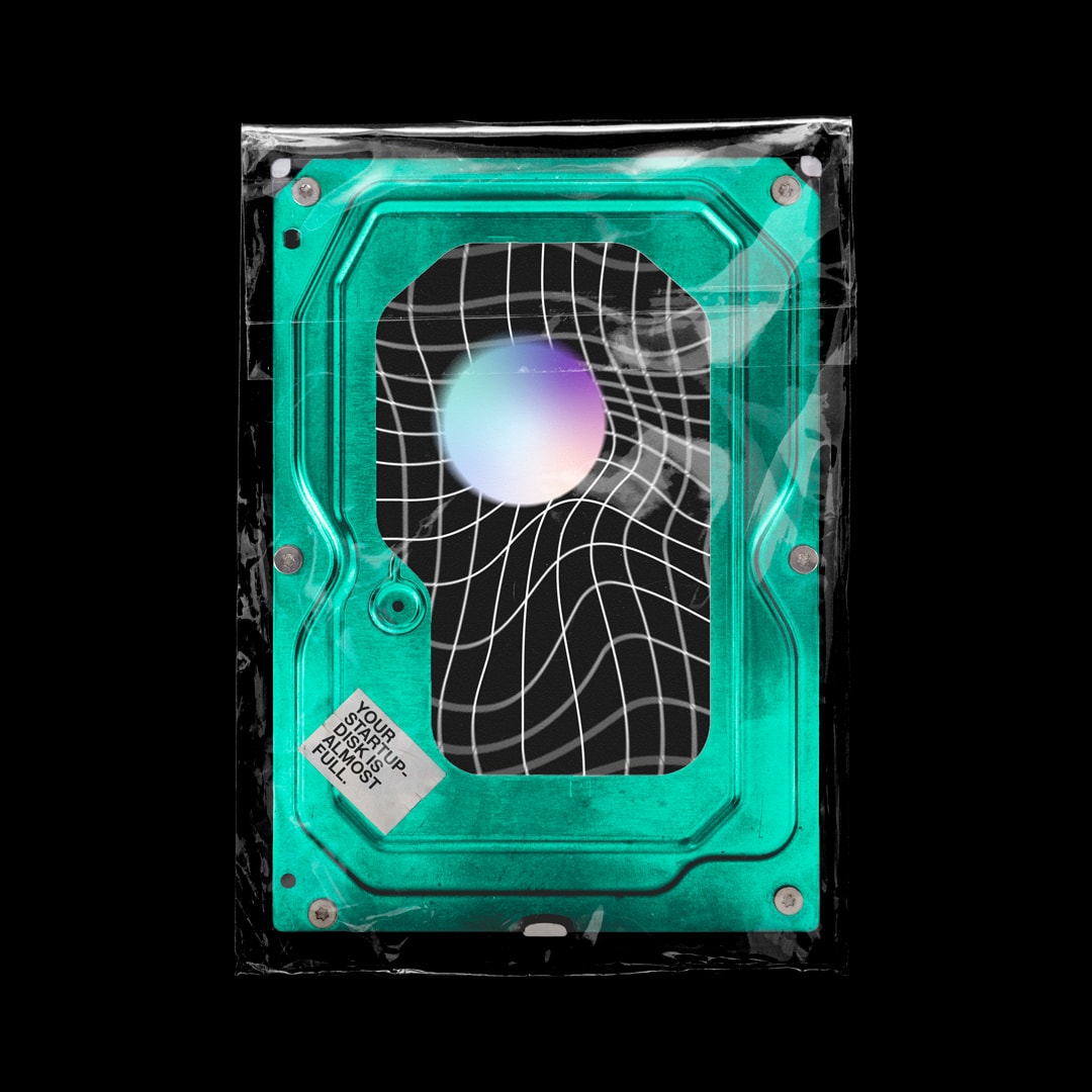 Hard Drive Mockup Artwork