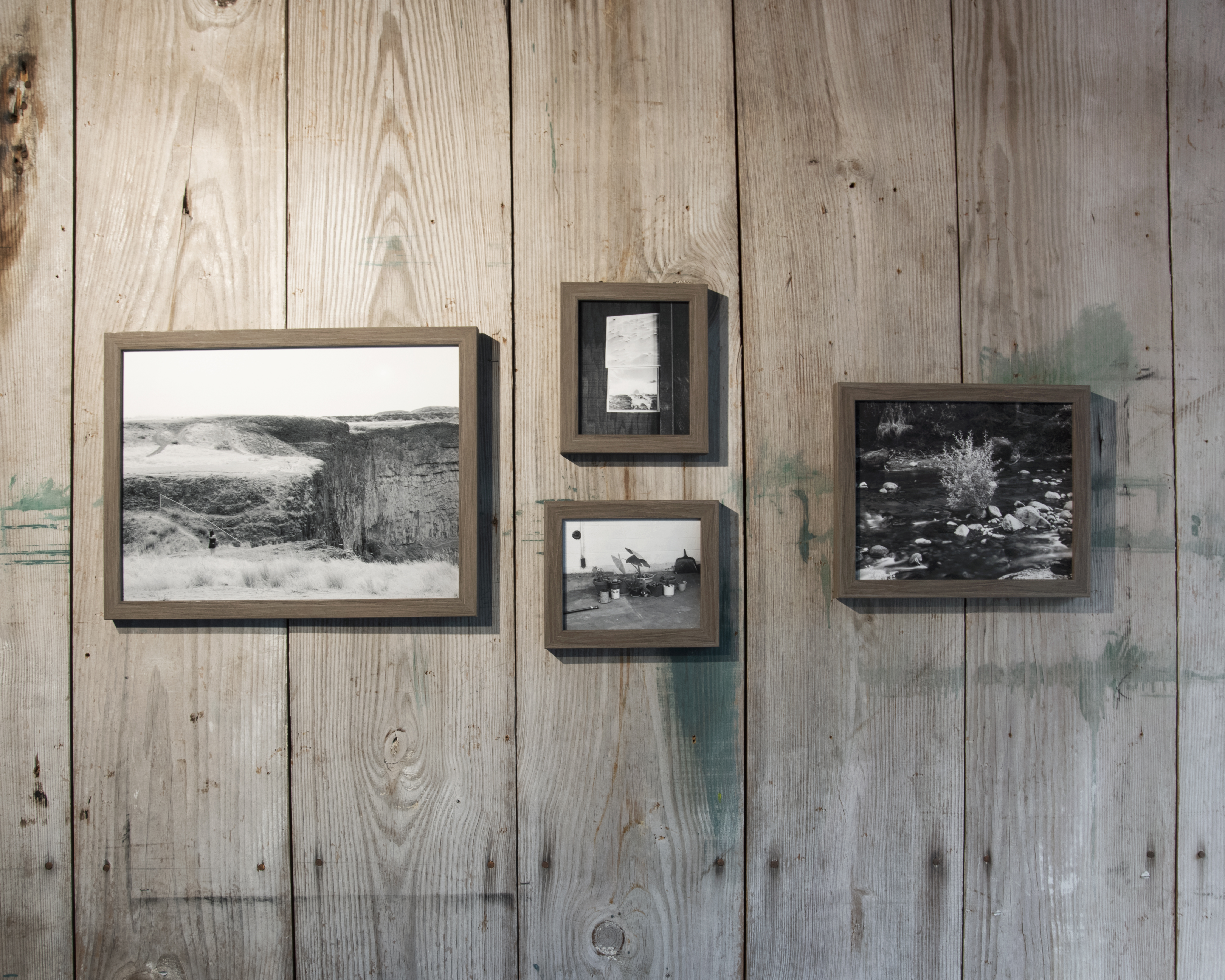 The Remaining Time works by Helen Jones and Ania Safko, Shed-Shows, Austin, Texas, May 2023.