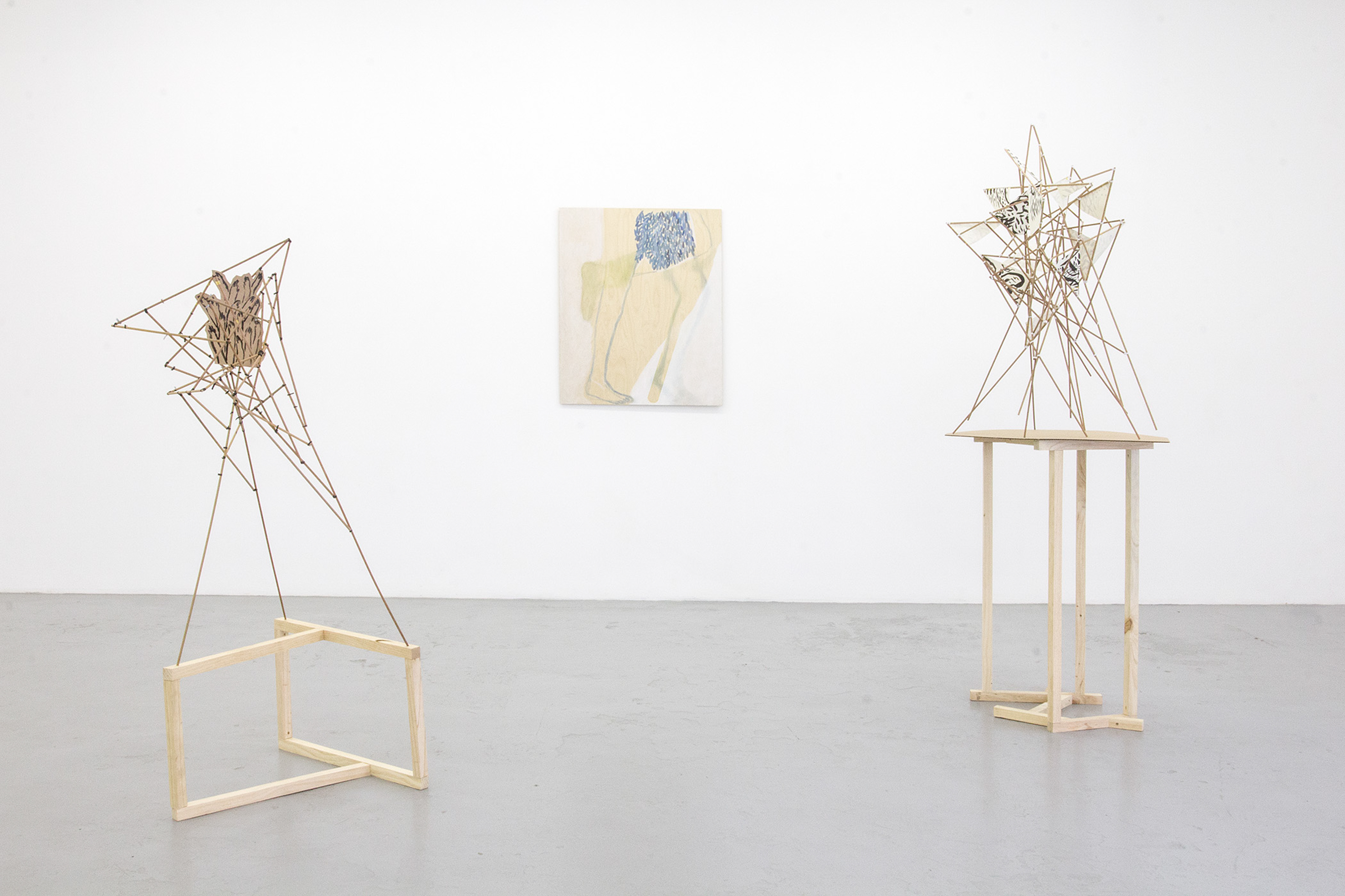 Jonah Sack,  Obstruction  (2016) | Installation view at blank projects, Cape Town