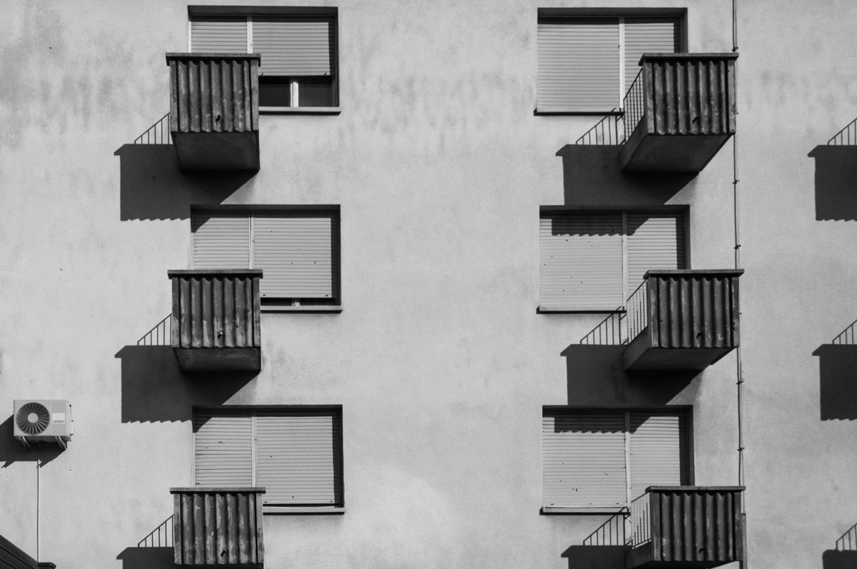 Stanovanjski blok na Cankarjevi ulici, Nova Gorica / 1963