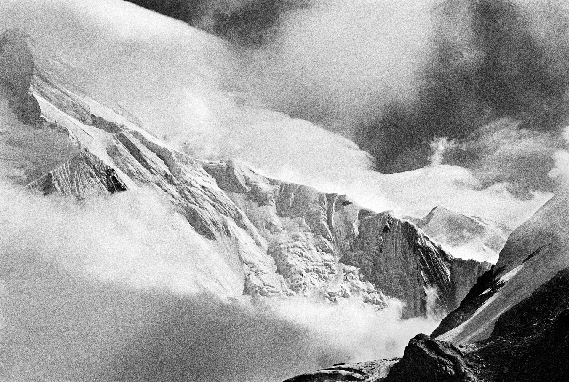 Khan Tengri (7010 m). Published in Alpinist Magazine Issue 37.