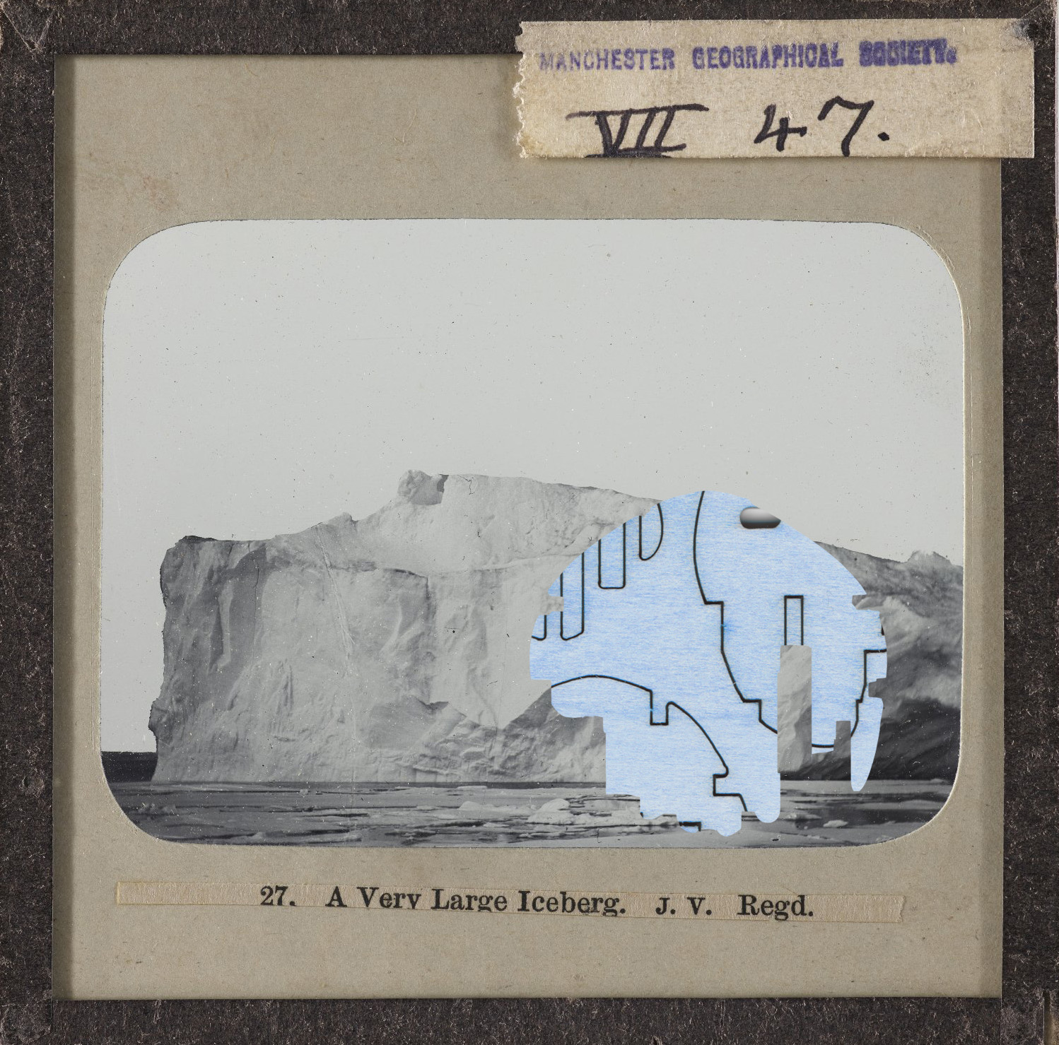 Large Iceberg, Archival Inkjet Print, 24 x 23 cm, Edition of 5 + 2AP