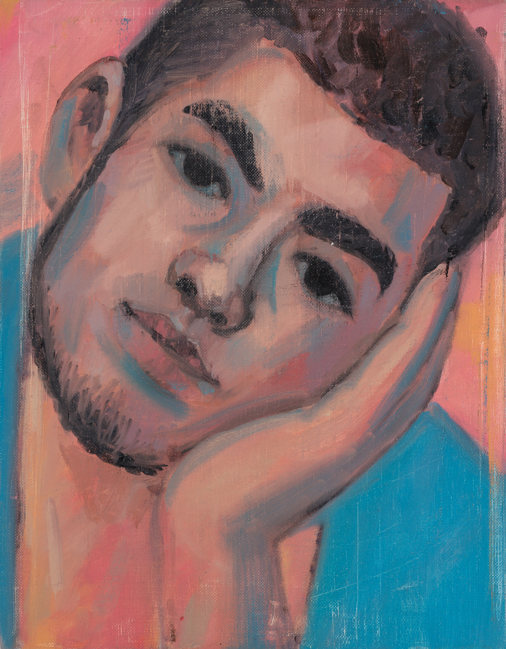 제목 미상, 2018년 경, 캔버스에 유채, 40.5 x 31cmNo Title, ca. 2018, oil on canvas, 40.5 x 31cm