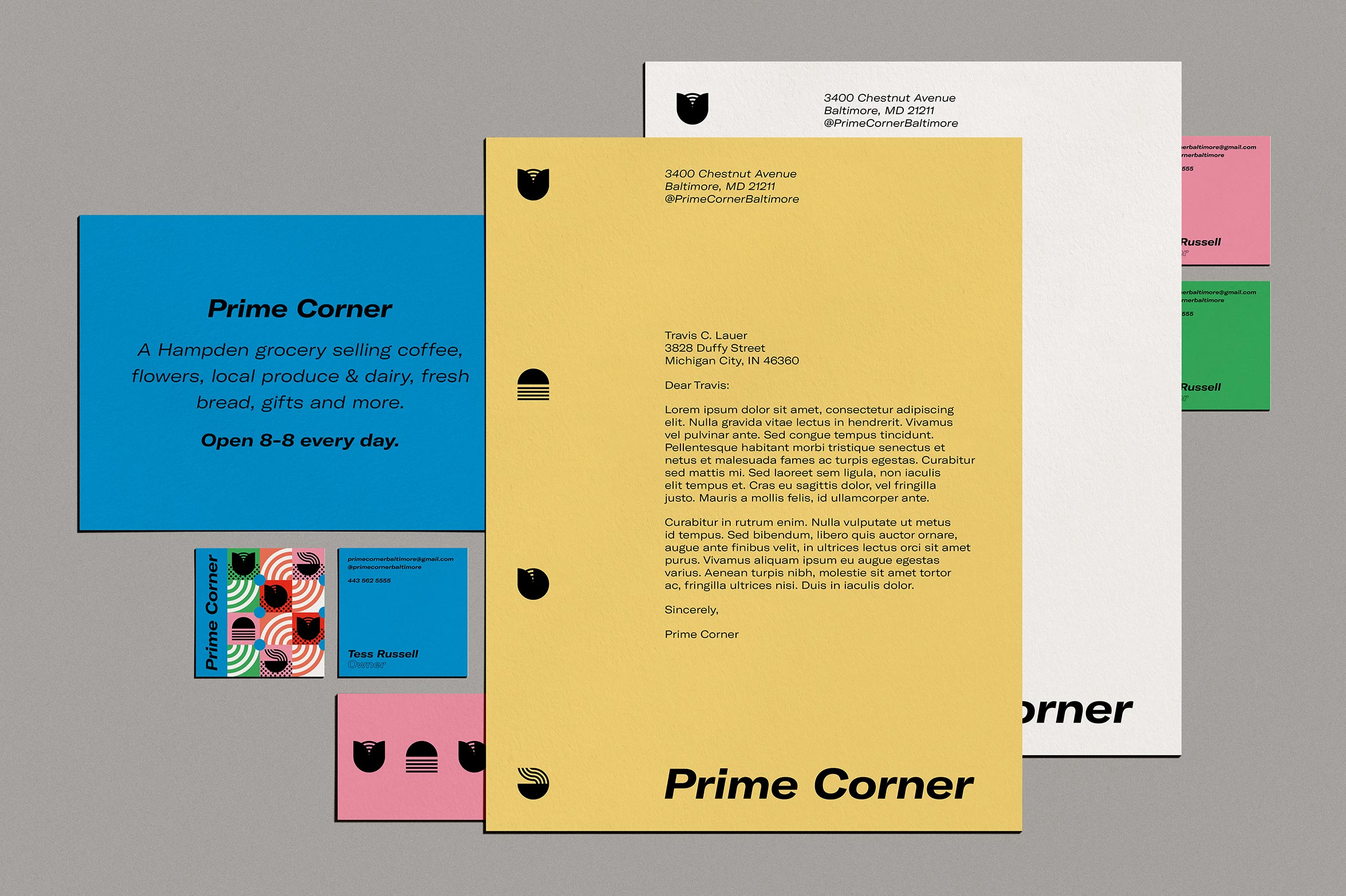 Prime Corner Stationary