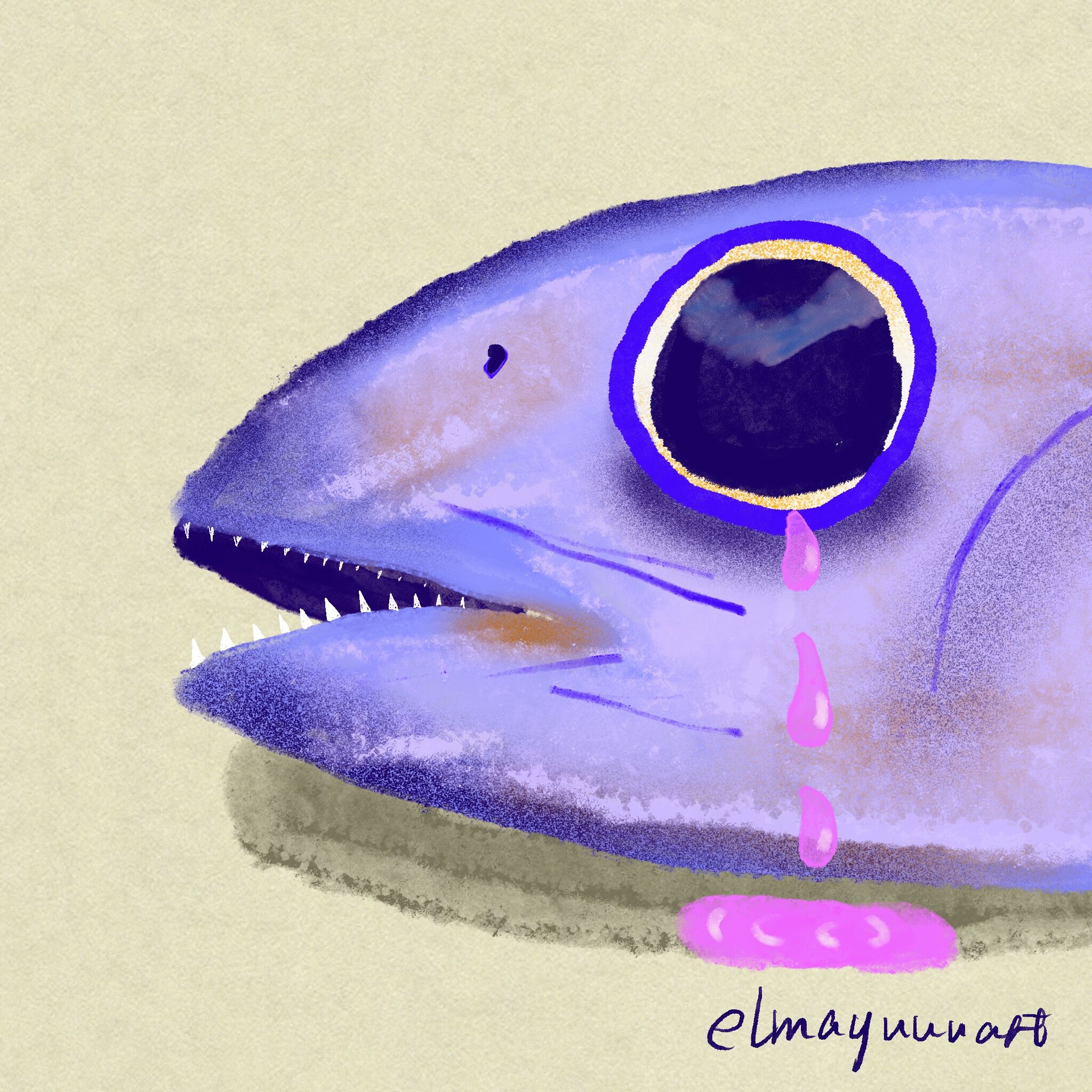 Tears of the dead fish.