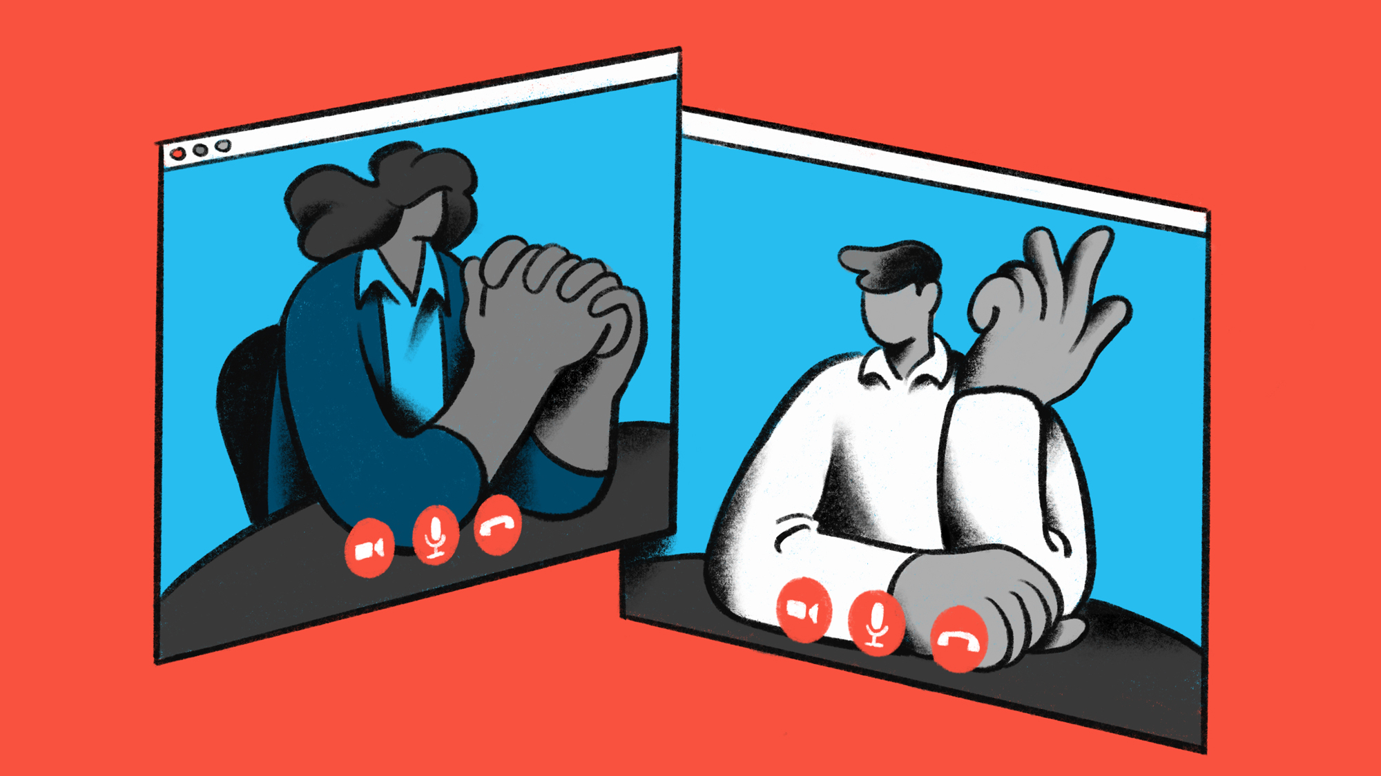 Remote performance review