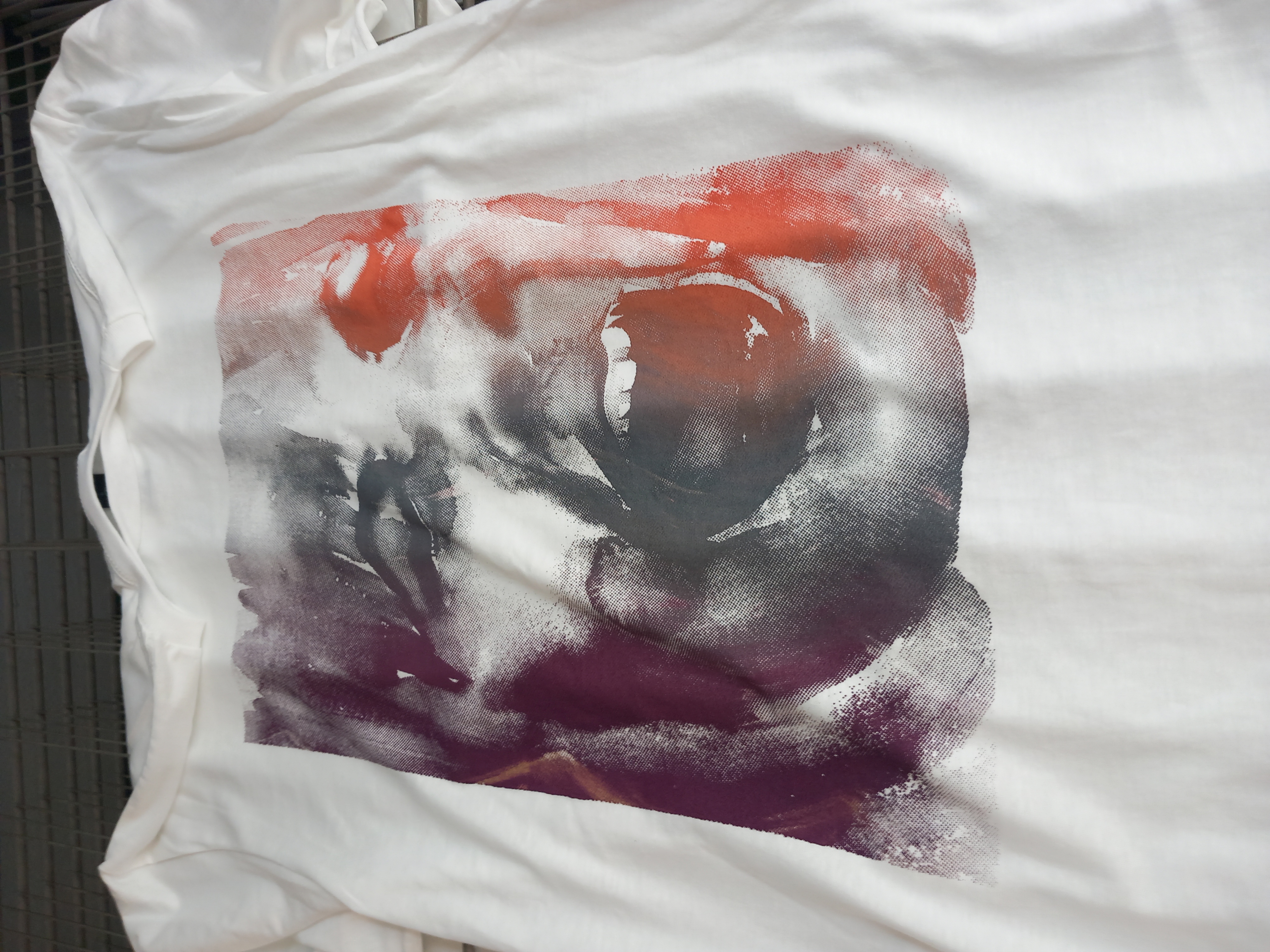 Série de tshirts serigraphiés, 40 tirages uniques