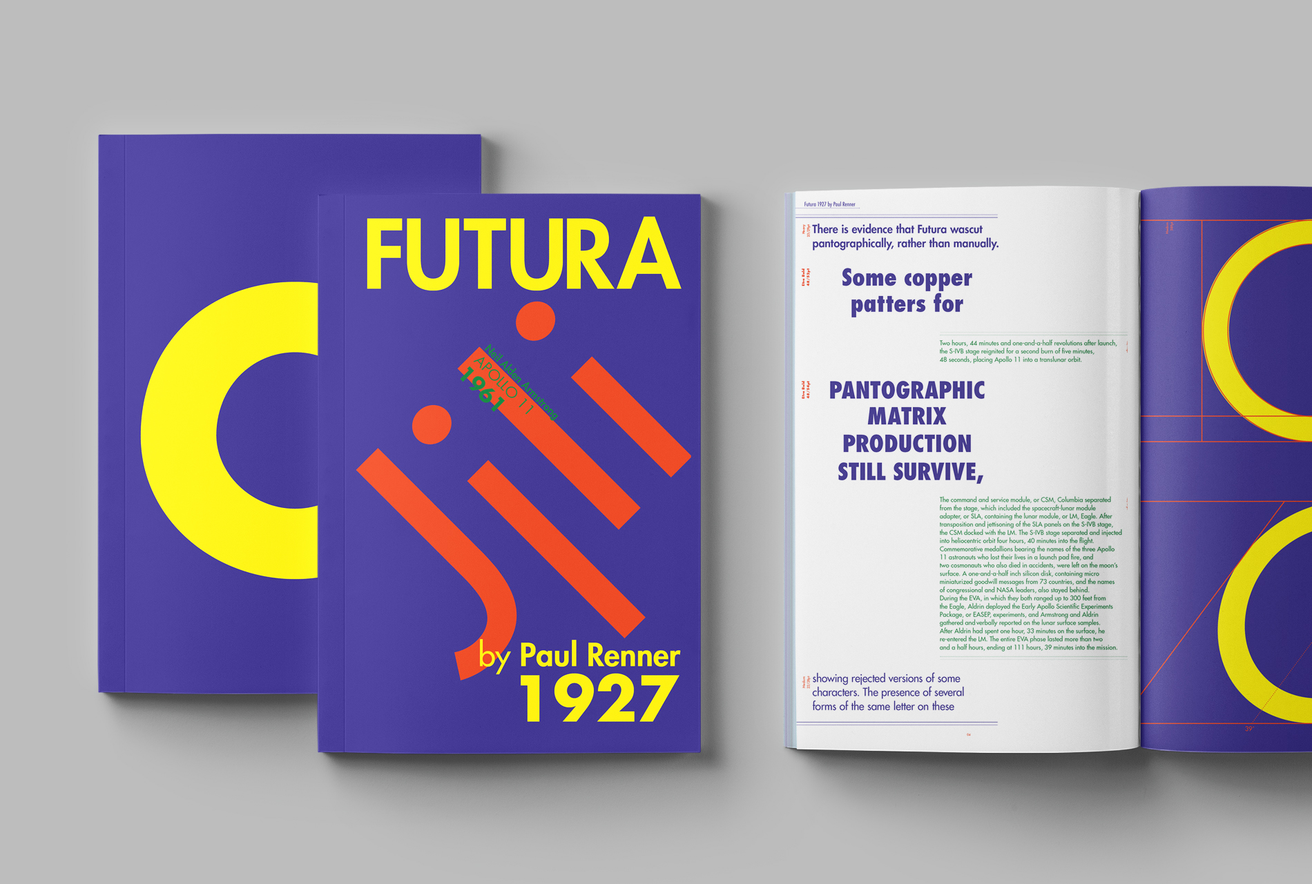 Futura Type-specimen book - Ran in the Park