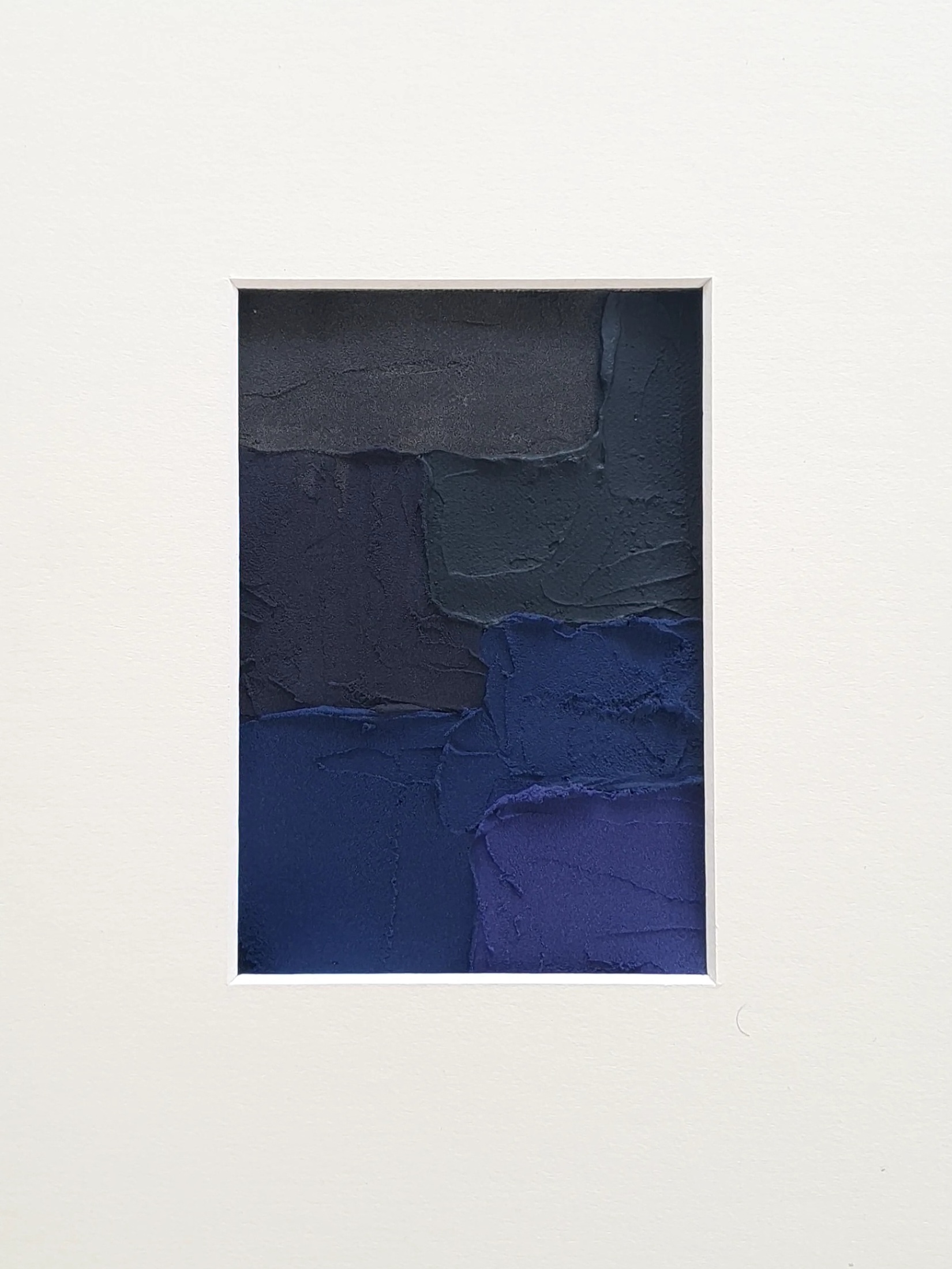 Reduced Poor man Ma 3 - 12,5/9cm mixed media on linen, 2022