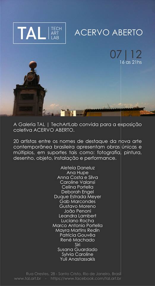 2013 | 2013 | TAL Tech Art Lab | RJ | Brasil