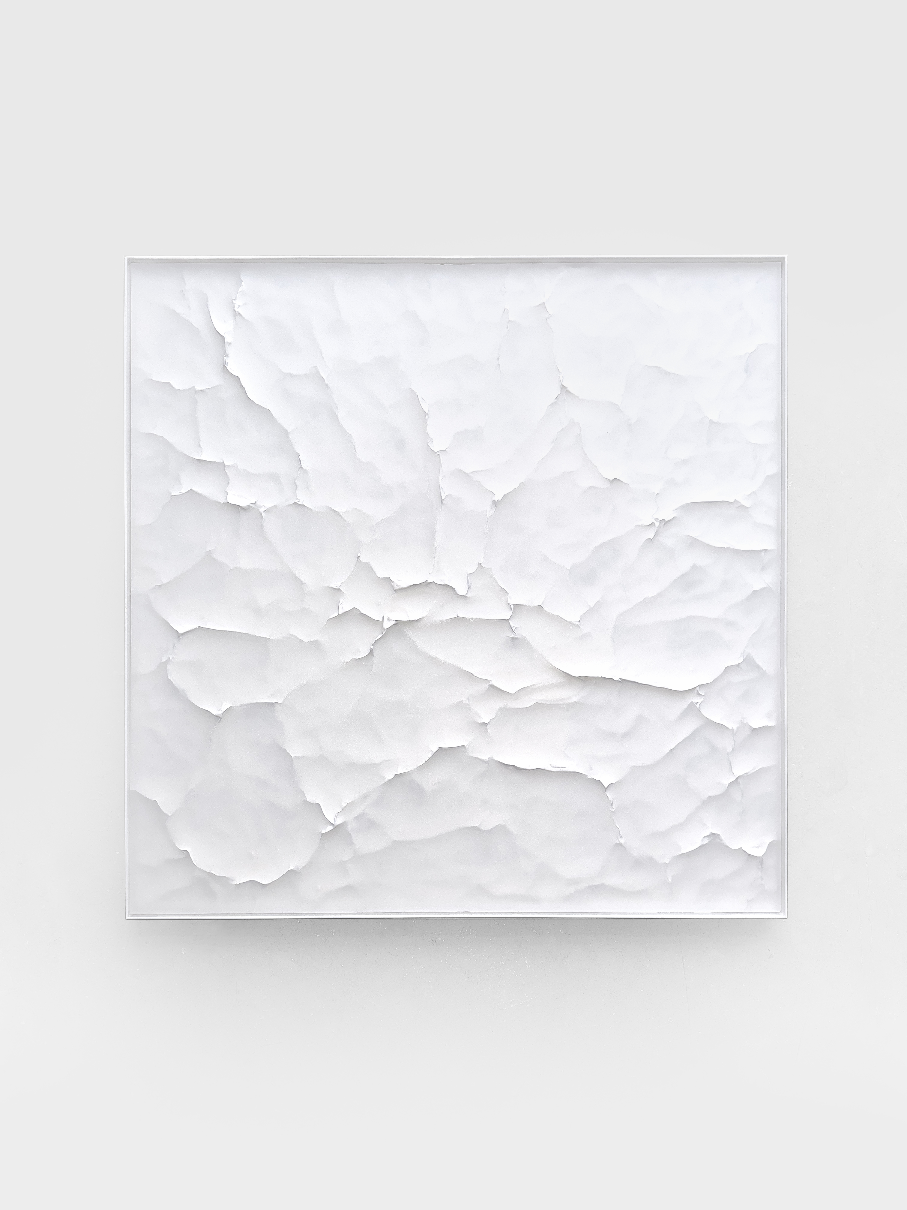 Cessation 30, 2024, mixed media, 65 x 65 x 4 cm