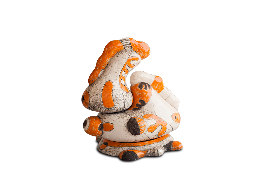 Mammula (Ceramica Raku, cm 14x19x12, 2017)