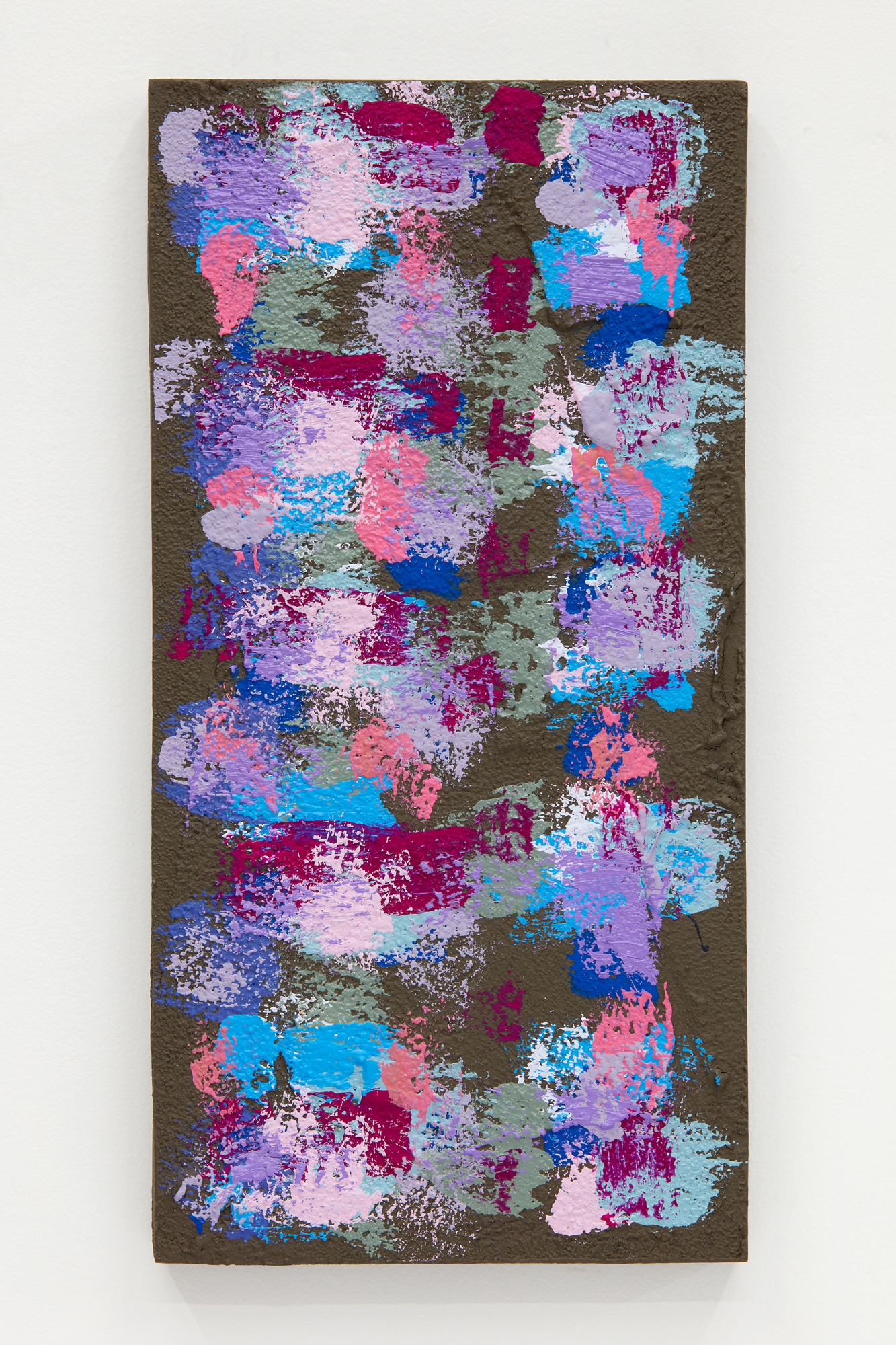 Stucco Painting 27, 202012 x 6 "