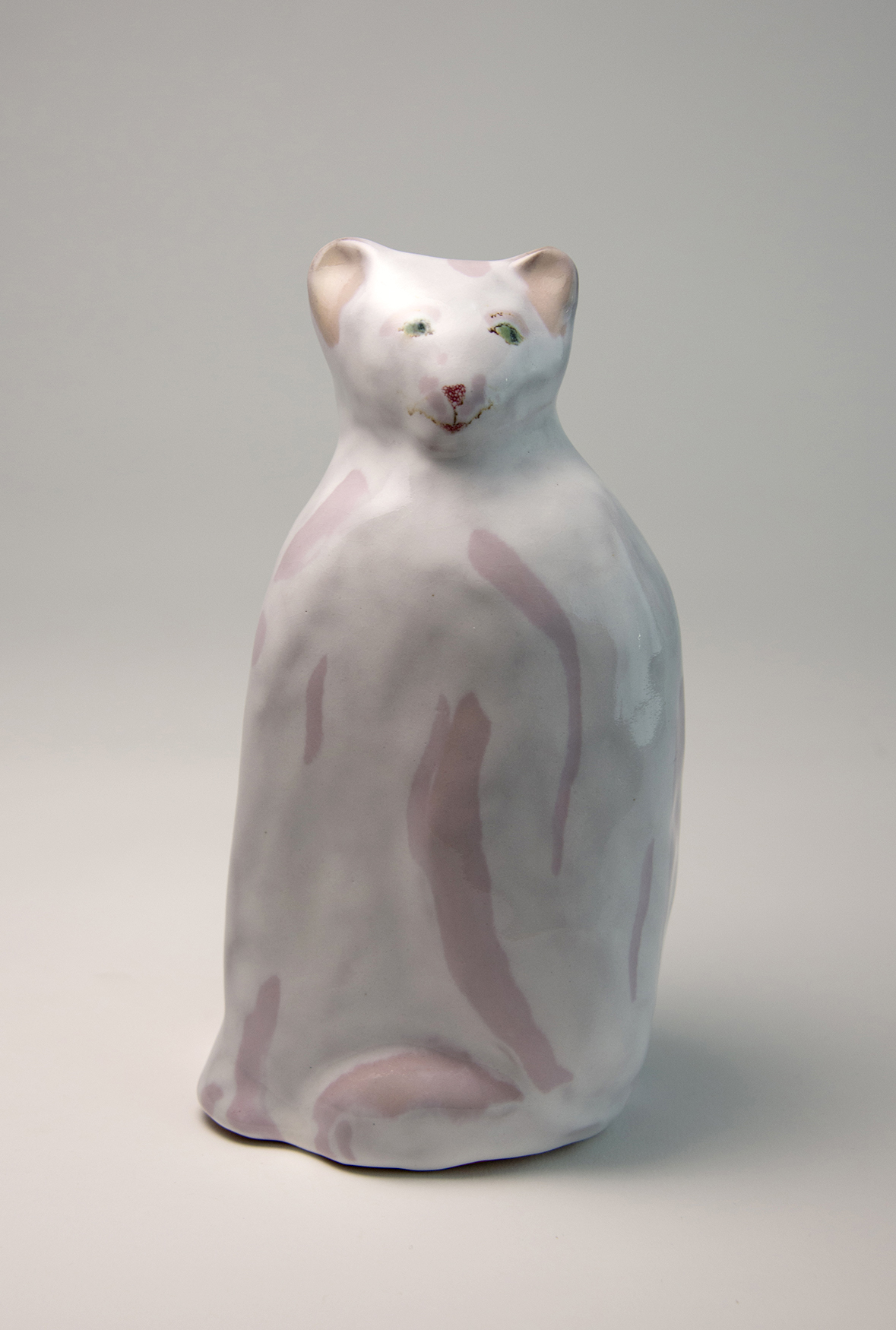 Coy cat with owl. £250