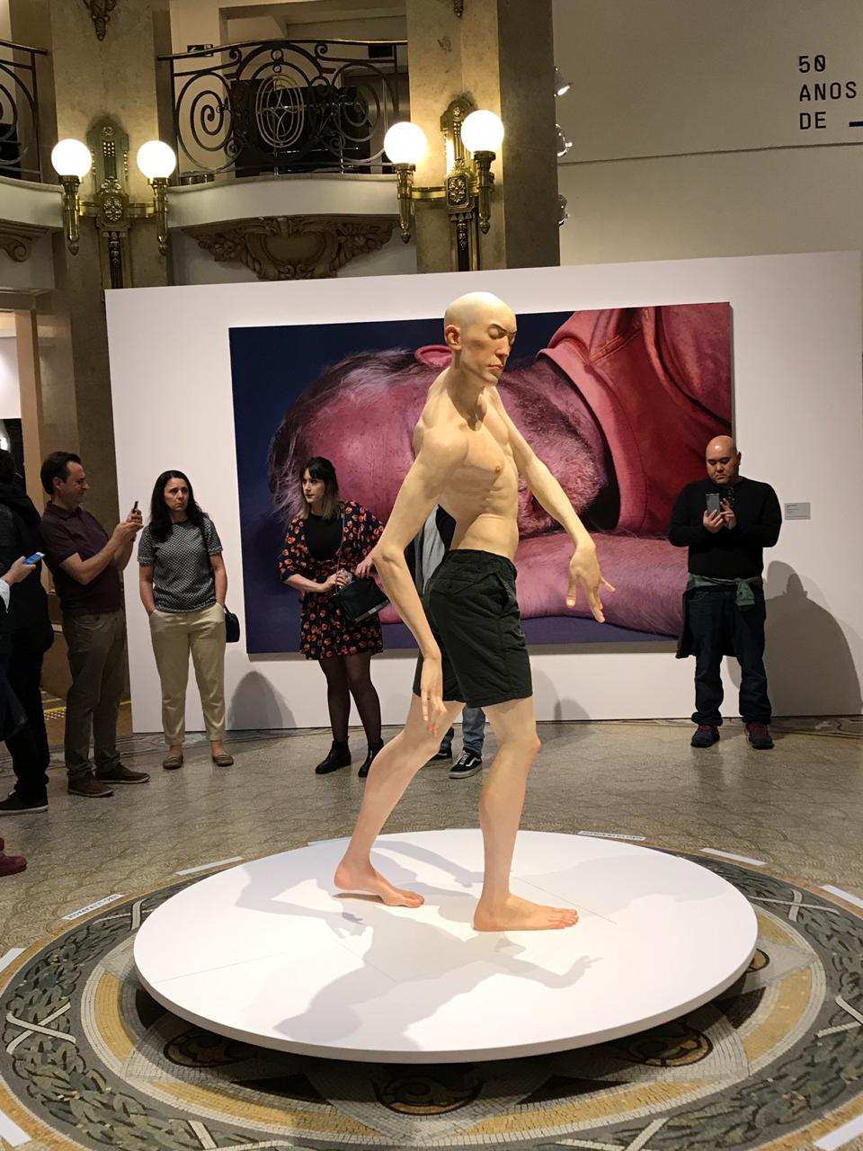 Nikutai. Work shown at CCBB as part of the "50 anos de realismo: do fotorrealismo à realidade virtual" collective exhibition.