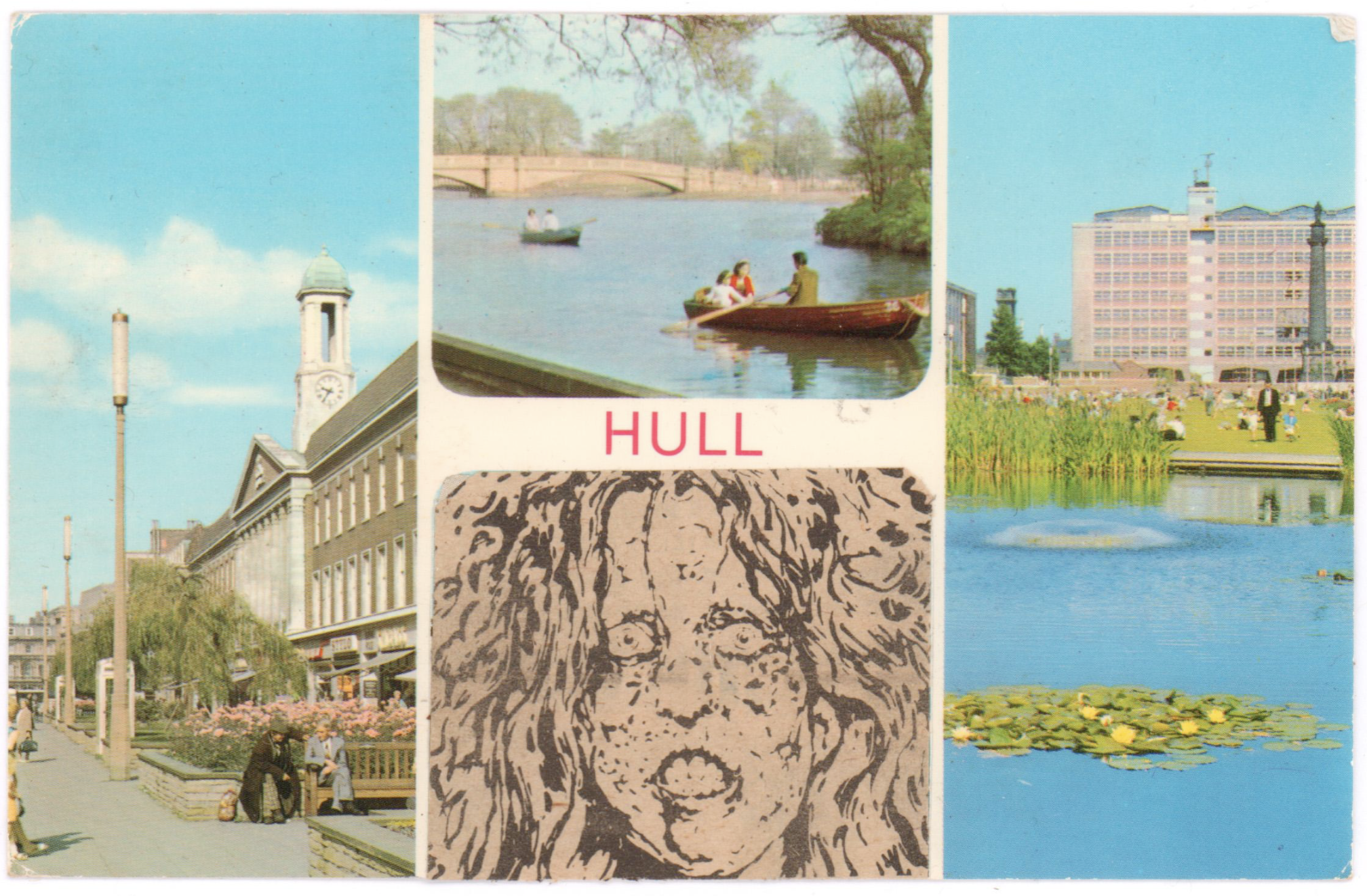 Hull, 2017, collage, 14 x 9 cm
