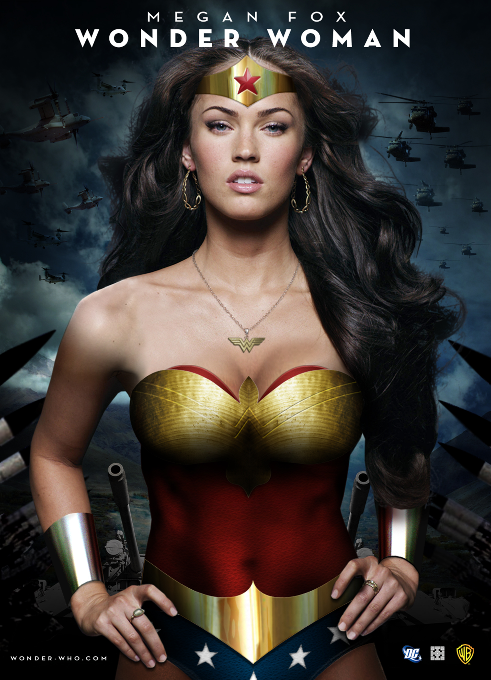 Megan Fox as Wonder Woman - John S Howard – Creative Director – Charlotte,  NC