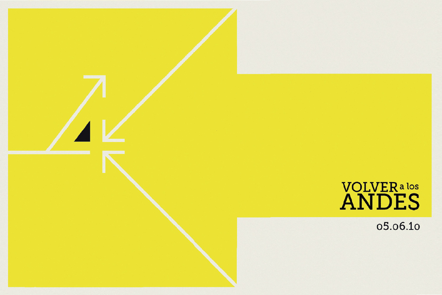 2010/ Conception graphique "Retour aux Andes 4" - Universidad de los Andes