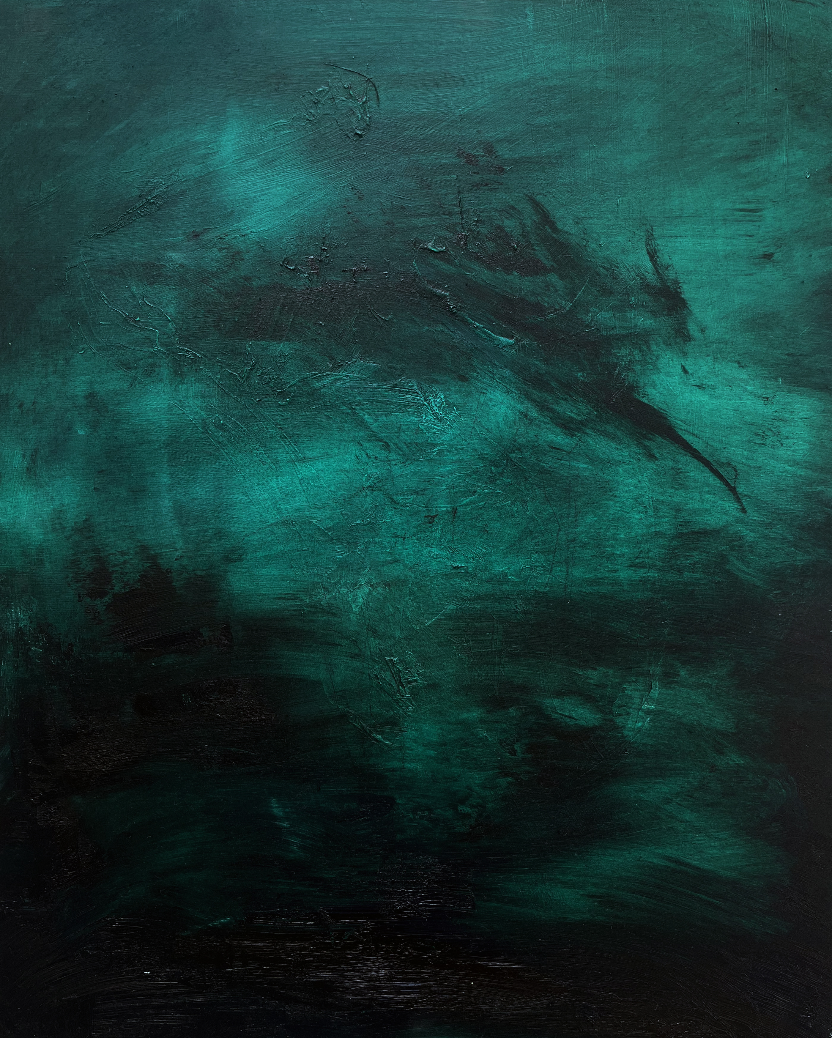 16. Under a lilac tree, 2023 oil on board [24 x 30’ inches]