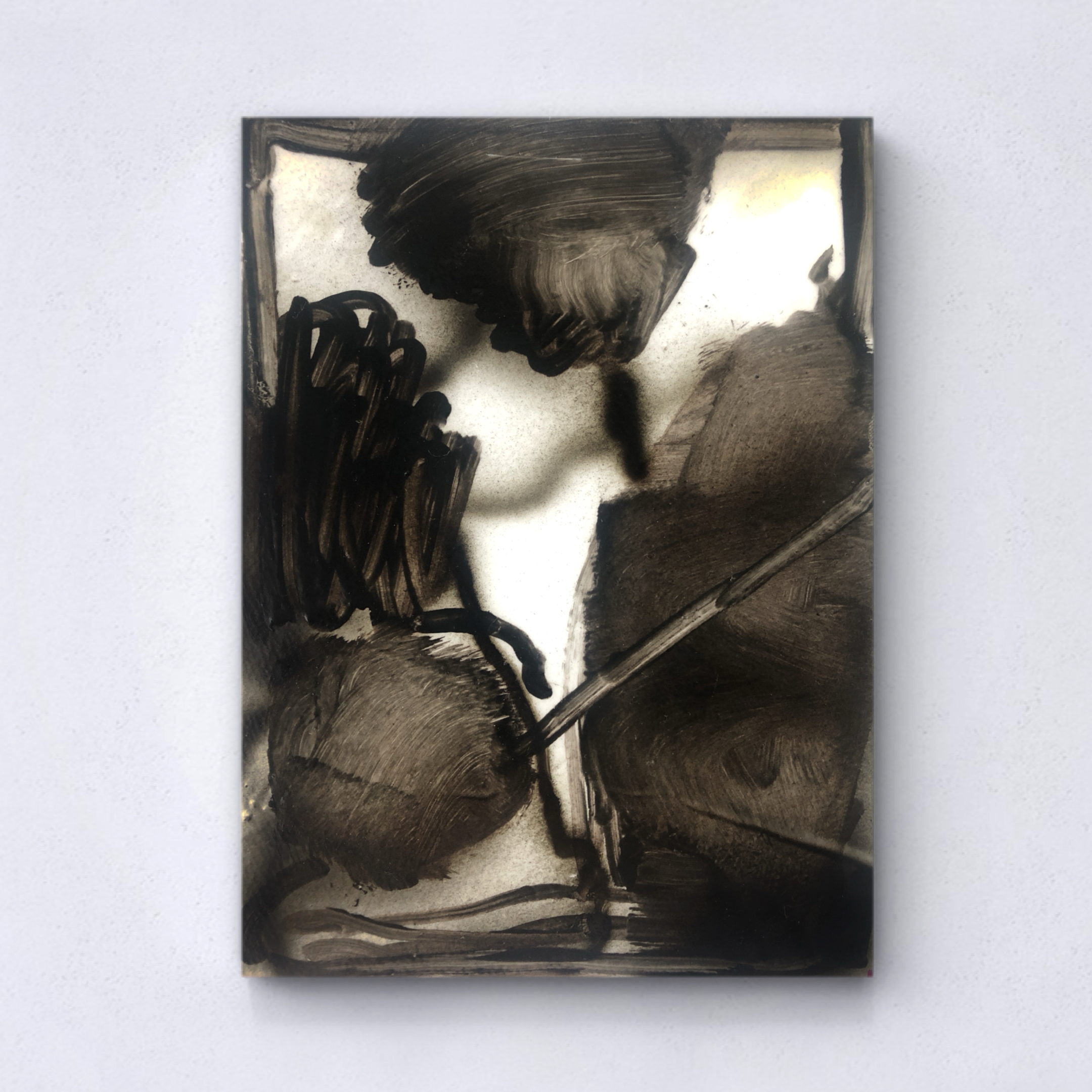 Doodle playground (III) - Oil on canvas, 56x42cm