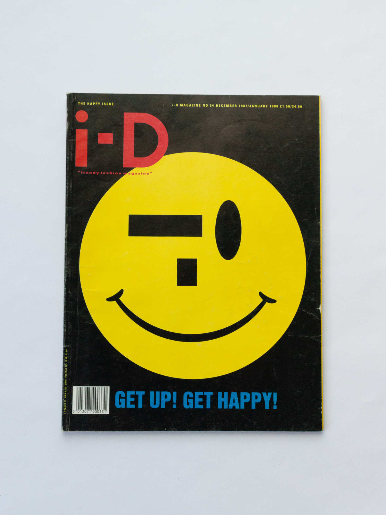 i-d magazine トップ 1987 雑誌