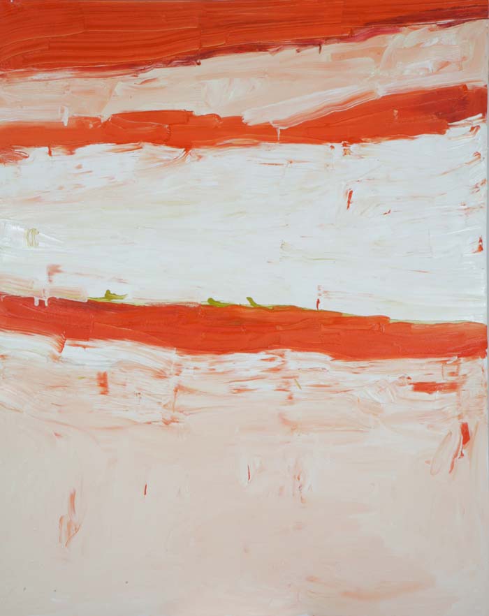 Highline Path 3, 2012, oil on canvas, 40x30in