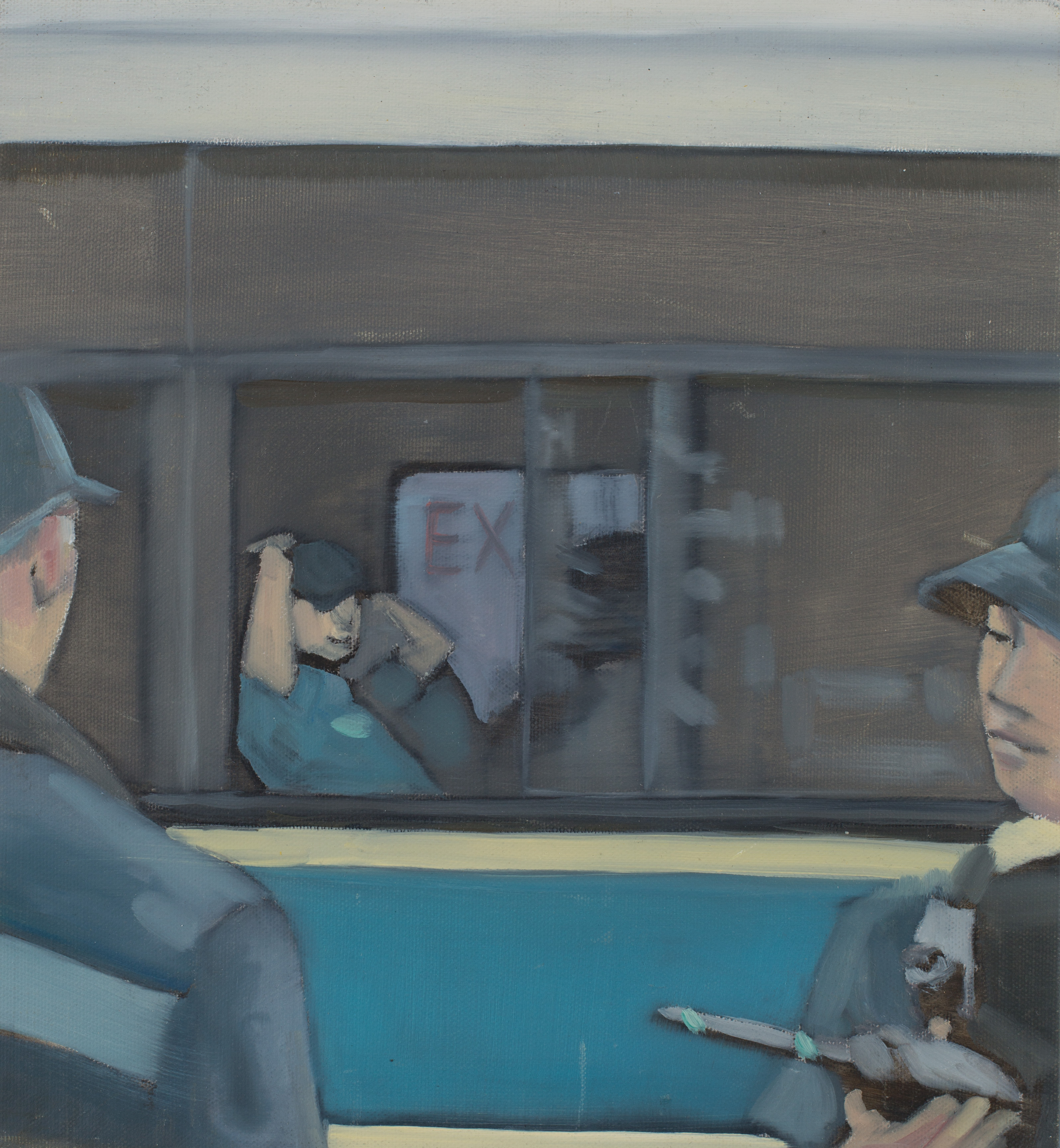 〈오후〉, Oil on canvas, 33.0x31.5cm, 2017