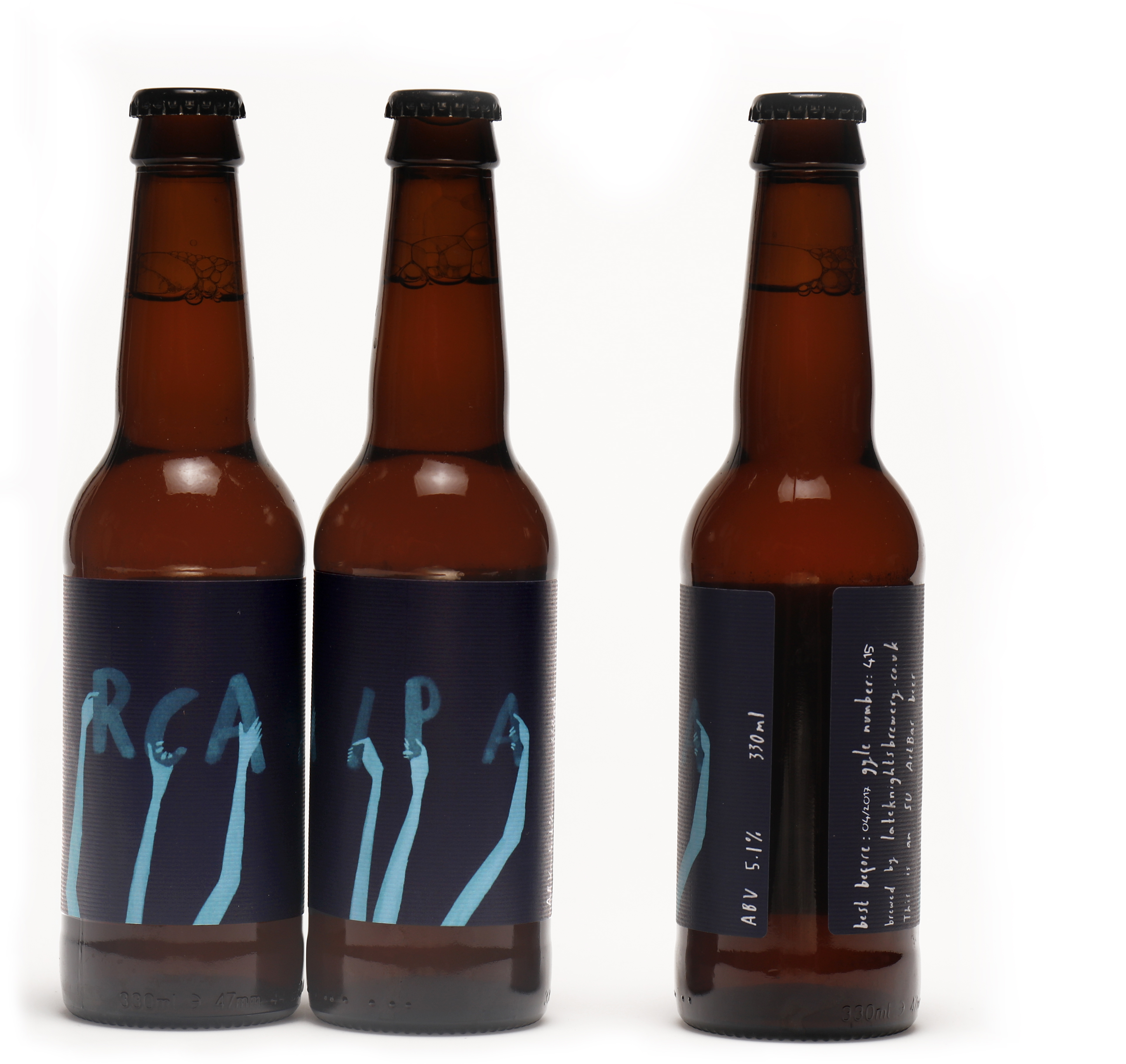    Knights Brewery / label design