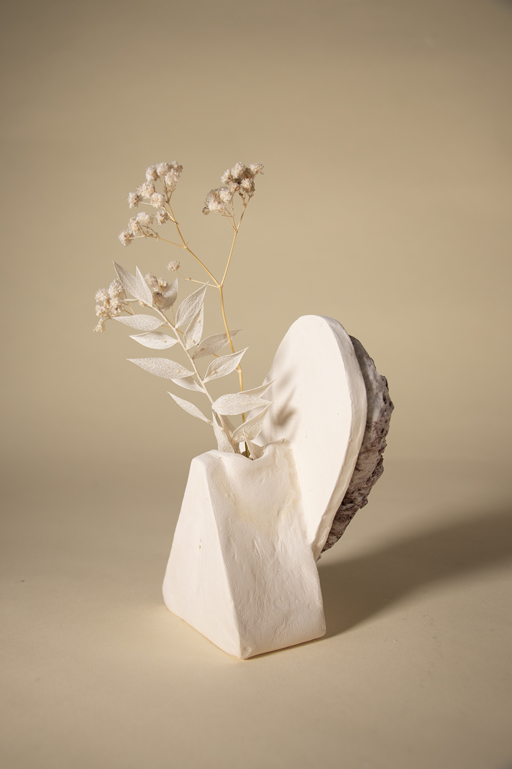 Ceramic and glass foam vases — Steven Akoun Design