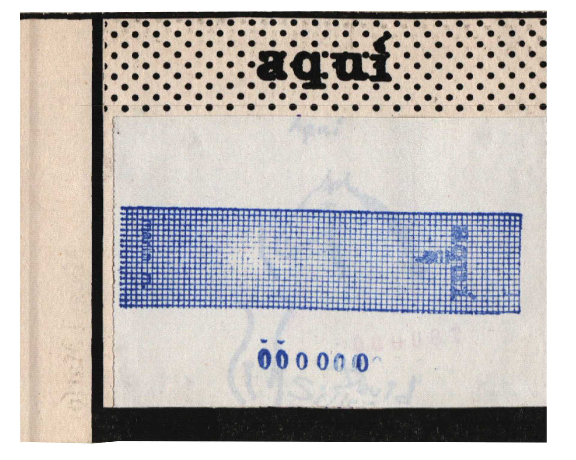 Aquí, Manuel Marín, Postales