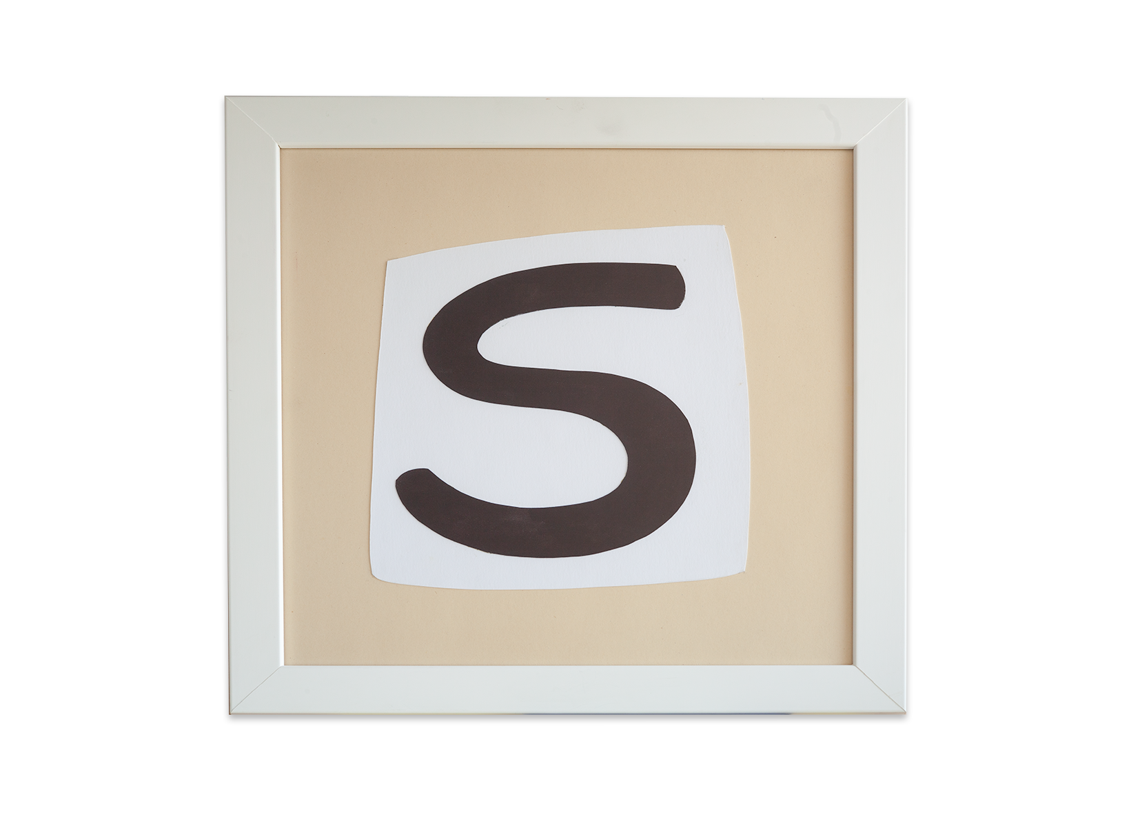 S (parola di sa.so) (Inchiostro su carta cm 31x31) 2021