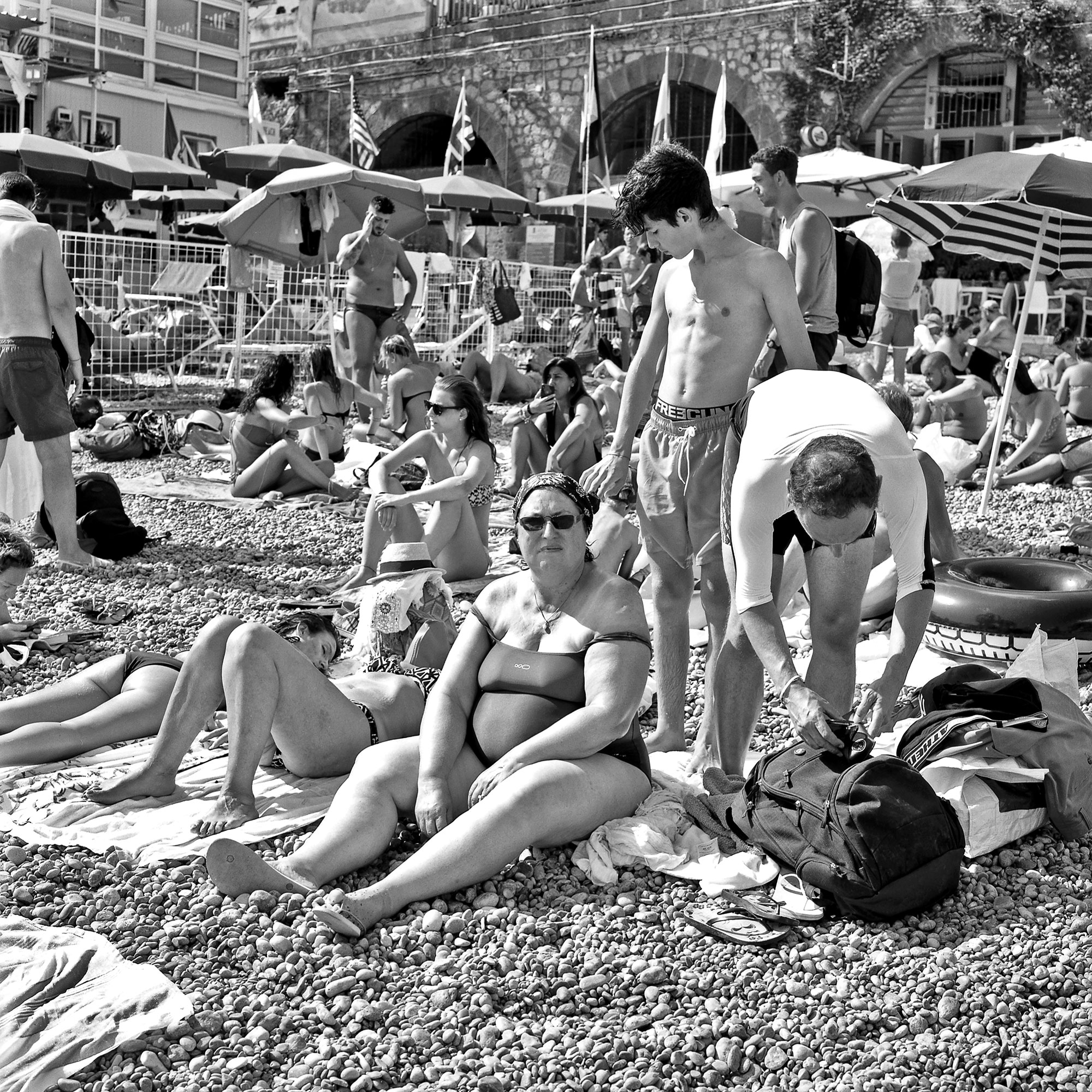 Woman, Amalfi Coast, 2018