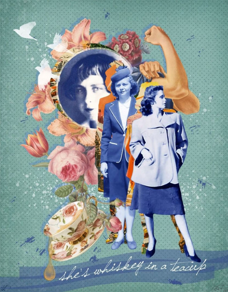 The feminists who inspired me would never think of themselves as feminists. The idea would never occur to them that they inspired anyone. They are the women in my family that for generations quietly taught me the value of an education, to earn my own money, be independent, and know your worth. They did this by example while they raised children, raised roses, and raised a little hell. They loved, they lost, they sacrificed. They passed down recipes and family photos and made sure to vote in every election they were allowed to. They never carried signs or marched or had a documentary made about them but they taught their daughters to expect respect and their sons to be respectful. They believed in equal rights, equal pay, and equal opportunities to do the dishes, feed the dog, and go to college. They were the quiet feminists who did the every day job of raising future feminists who, in turn, will have the means to influence the minds of the next generation, vote in every election, and maybe raise a little hell along the way. [Terry Hoffman]