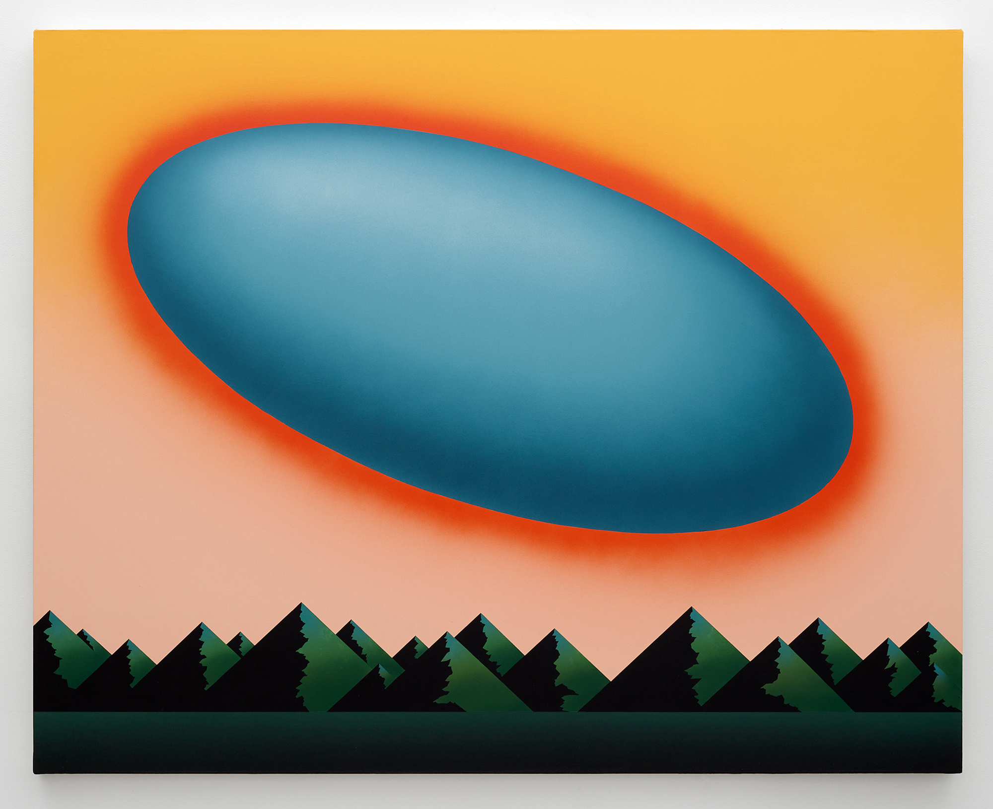 Floater I, 2022Acrylic on canvas, 60&rdquo; ︎ 48&rdquo;